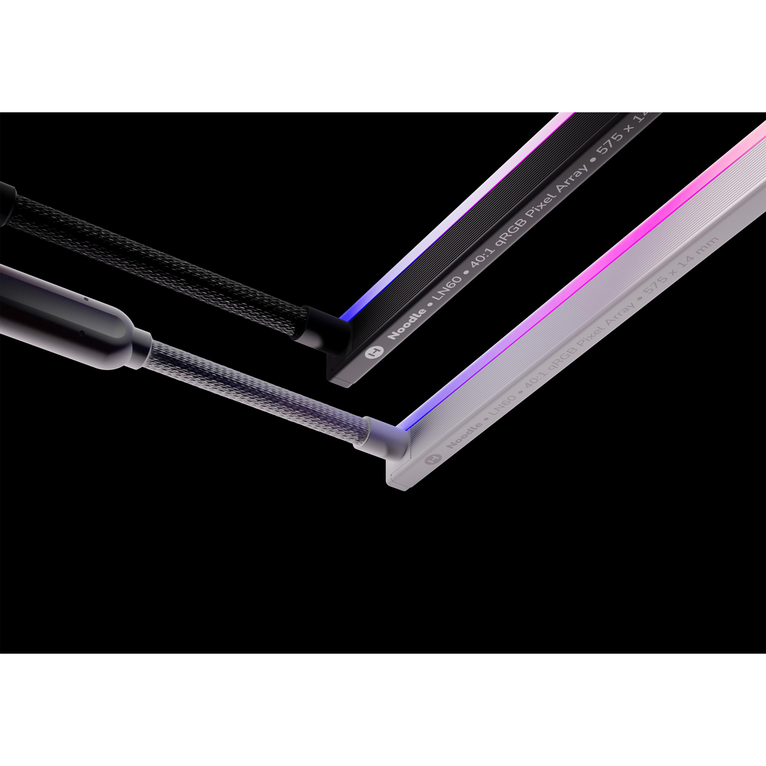 Світлодіодна стрічка HYTE LN60 Noodle Smooth Digital Lighting White RGB 57.5см