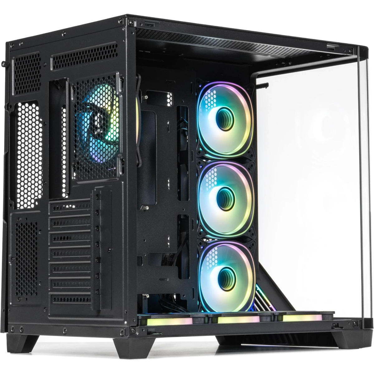 Корпус QUBE Mirage 7ARGB Black (MIRAGE_GBNU3)