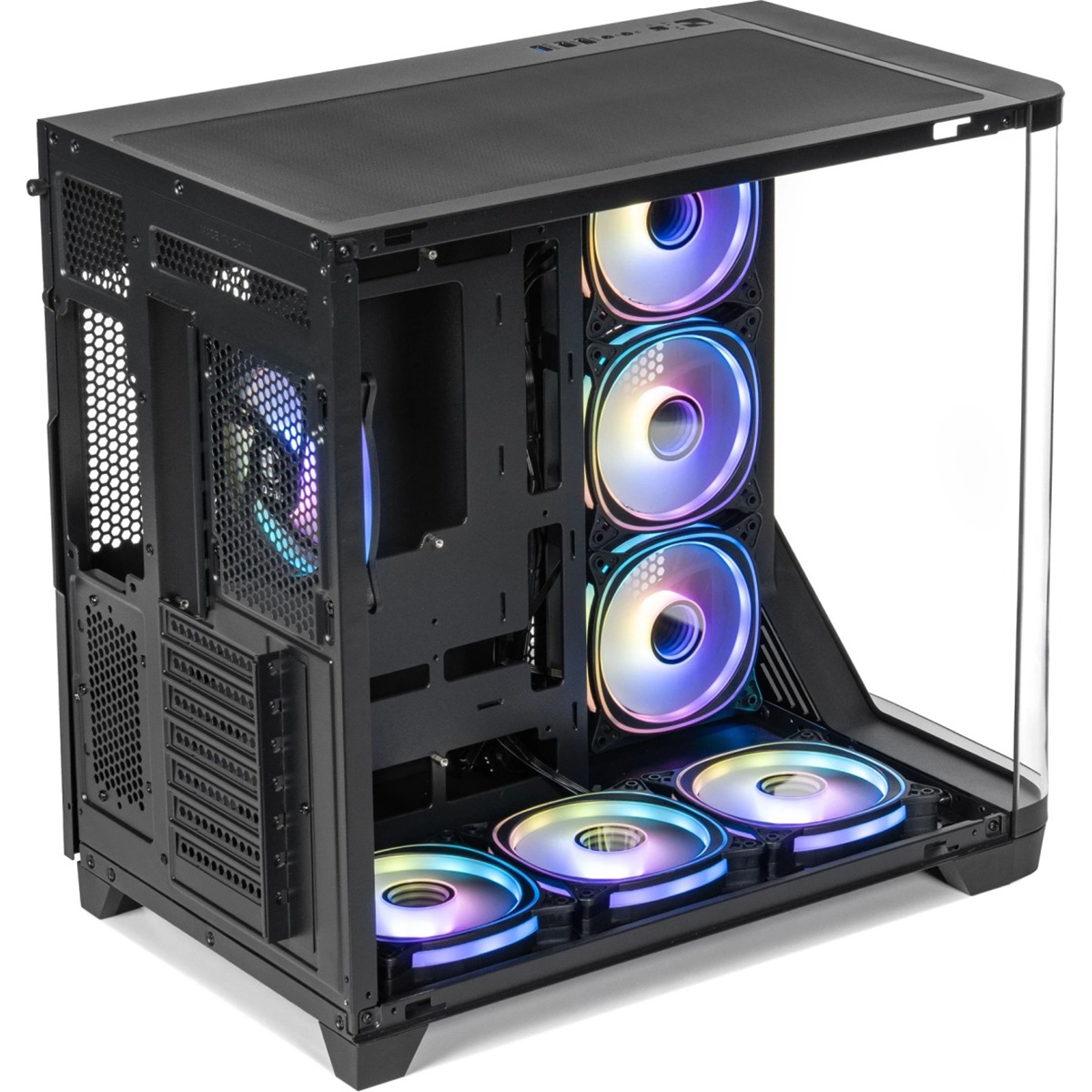 Корпус QUBE Mirage 7ARGB Black (MIRAGE_GBNU3)