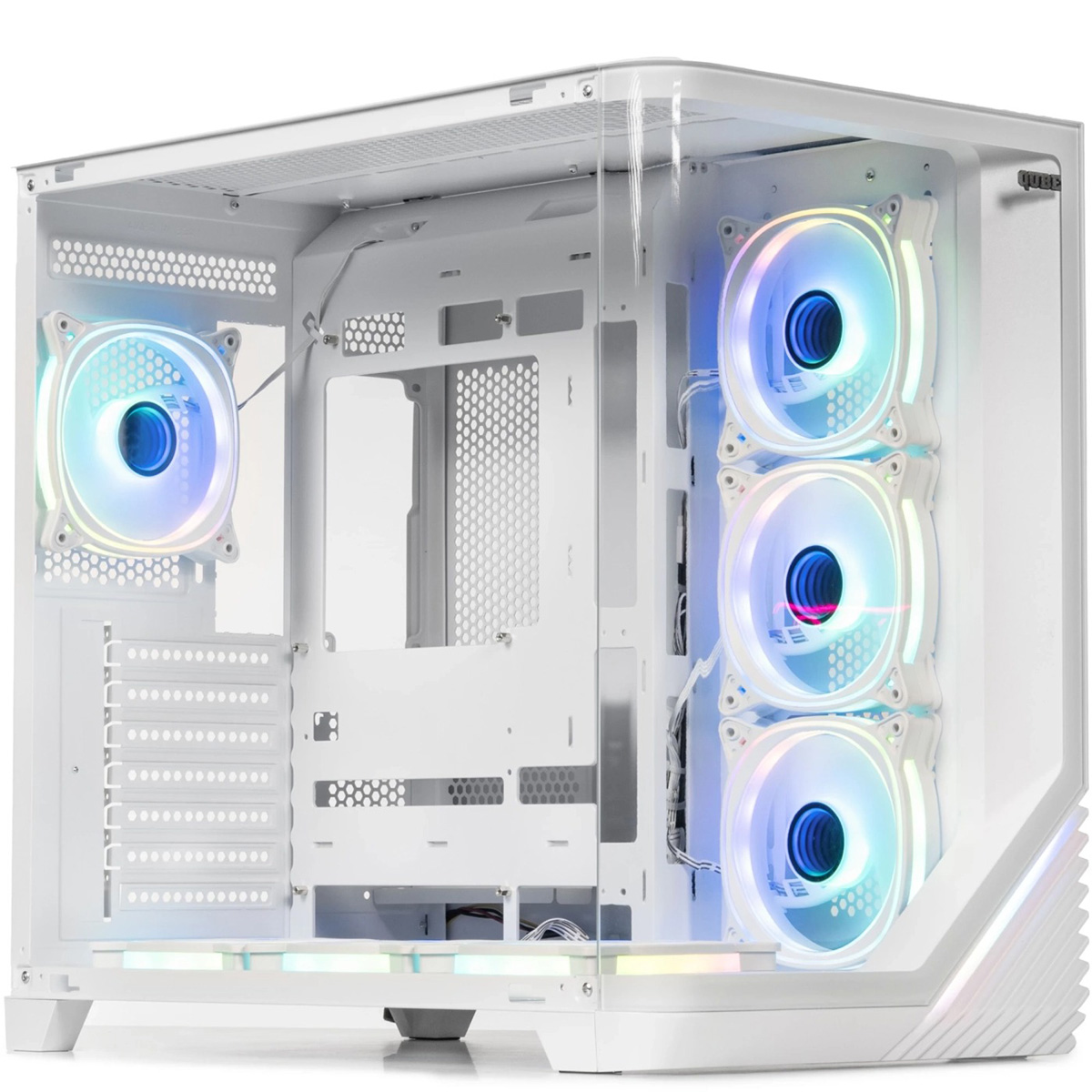 Корпус QUBE Mirage 7ARGB White (MIRAGE_GWNU3)
