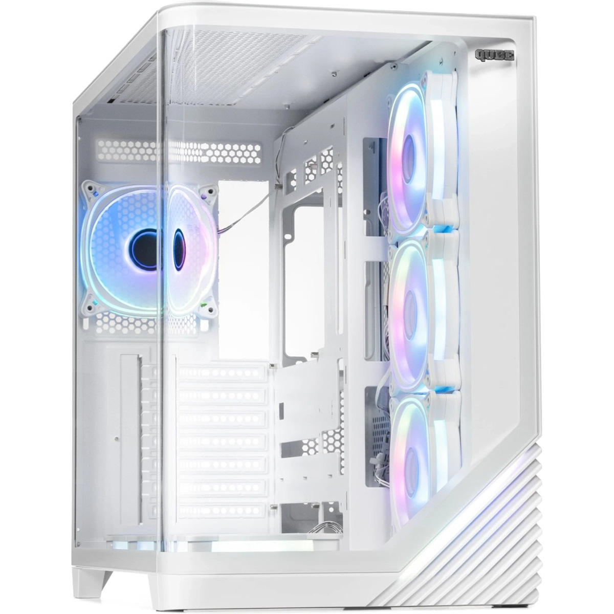 Корпус QUBE Mirage 7ARGB White (MIRAGE_GWNU3)