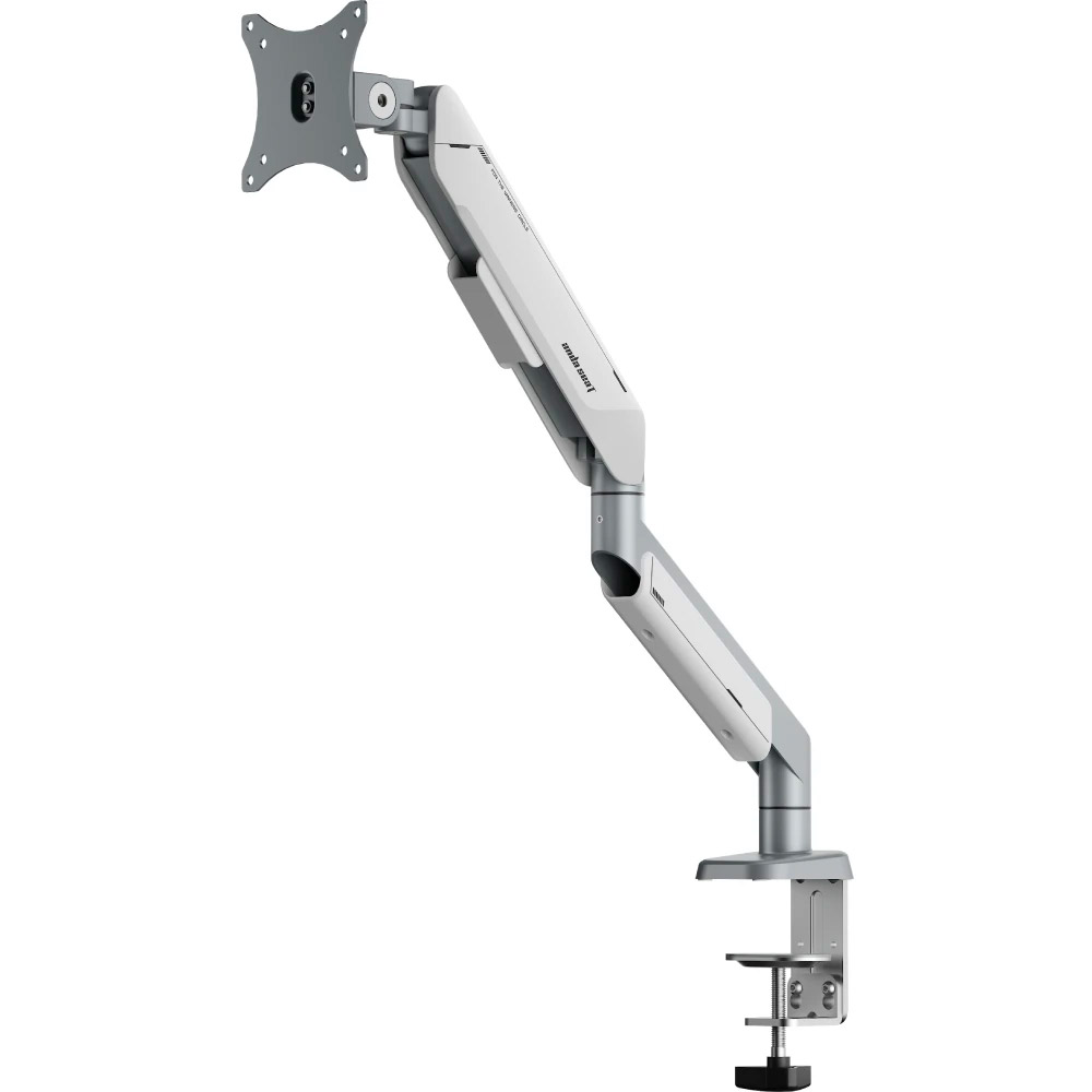 Настільне кріплення для монітора ANDA SEAT Stealth Pro II 17"-42" White/Gray