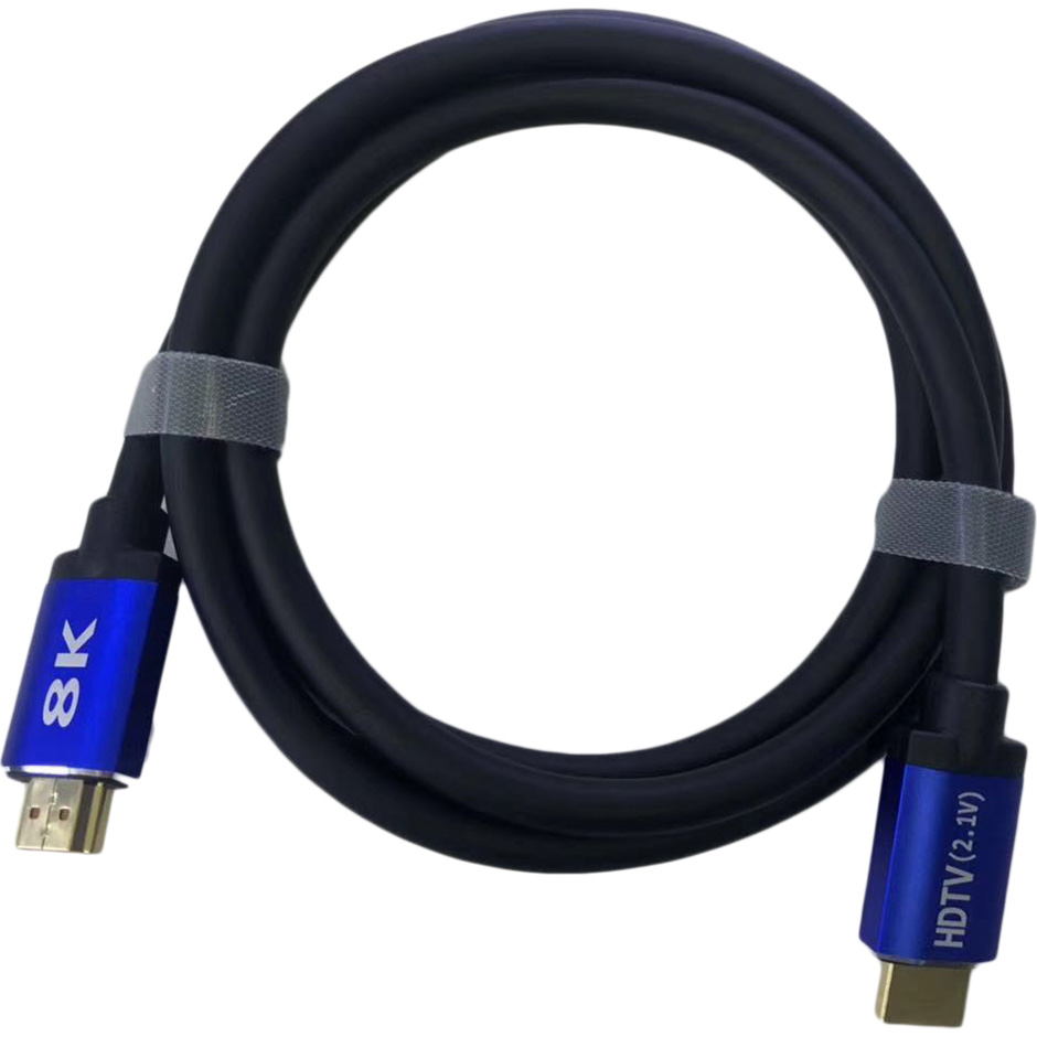 Кабель ATCOM Real 8K 48Gbps, 8K@60Hz/4K@120Hz HDMI v2.1 1м Black (88801)