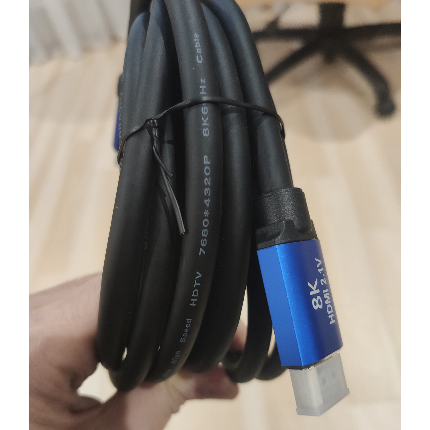 Кабель ATCOM Real 8K 48Gbps, 8K@60Hz/4K@120Hz HDMI v2.1 3м Black (88803)