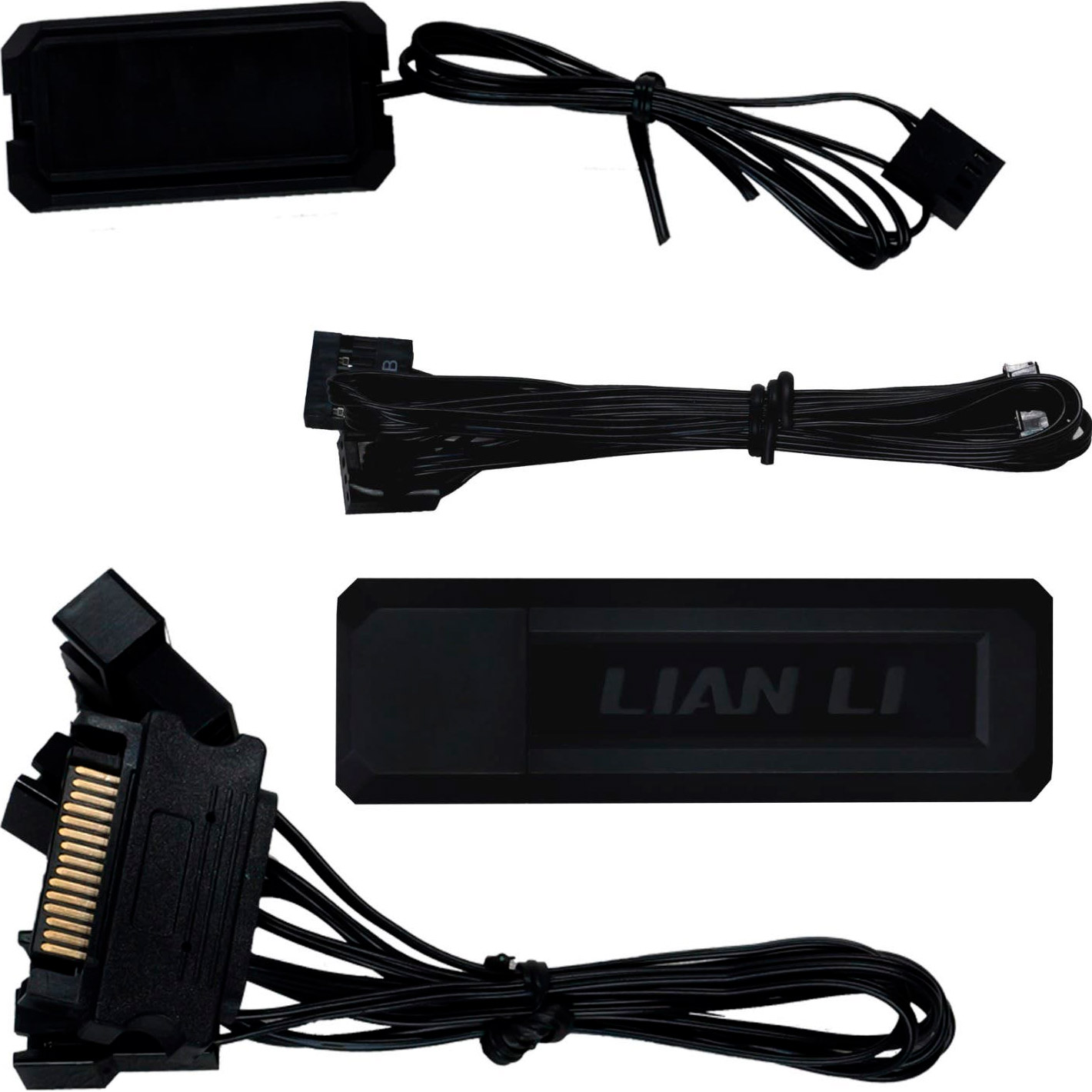 Комплект вентиляторів LIAN LI Uni Fan TL Wireless 120 Black 3-Pack (G99.12TL1W3B.00)