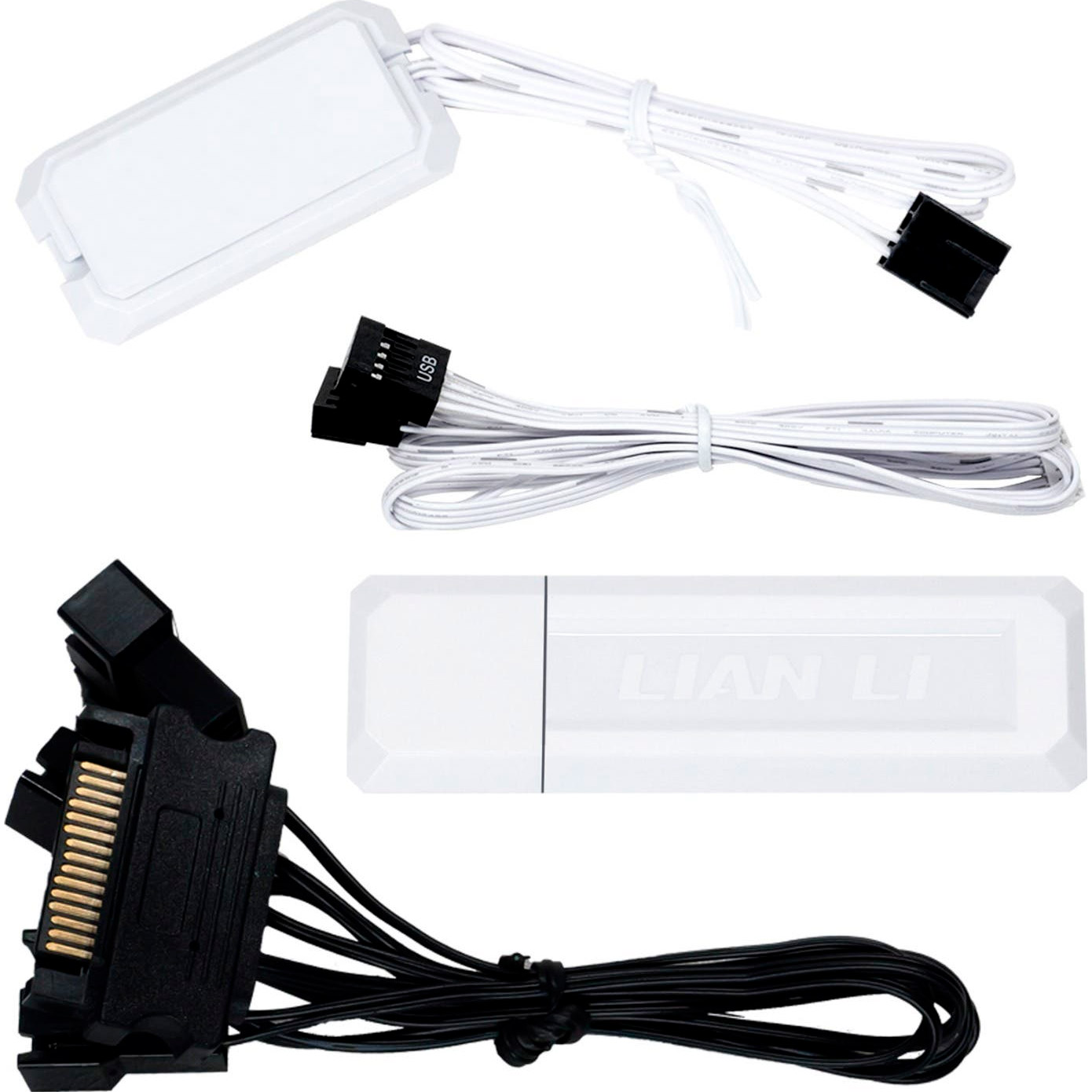 Комплект вентиляторів LIAN LI Uni Fan TL Wireless 120 White 3-Pack (G99.12TL1W3W.00)