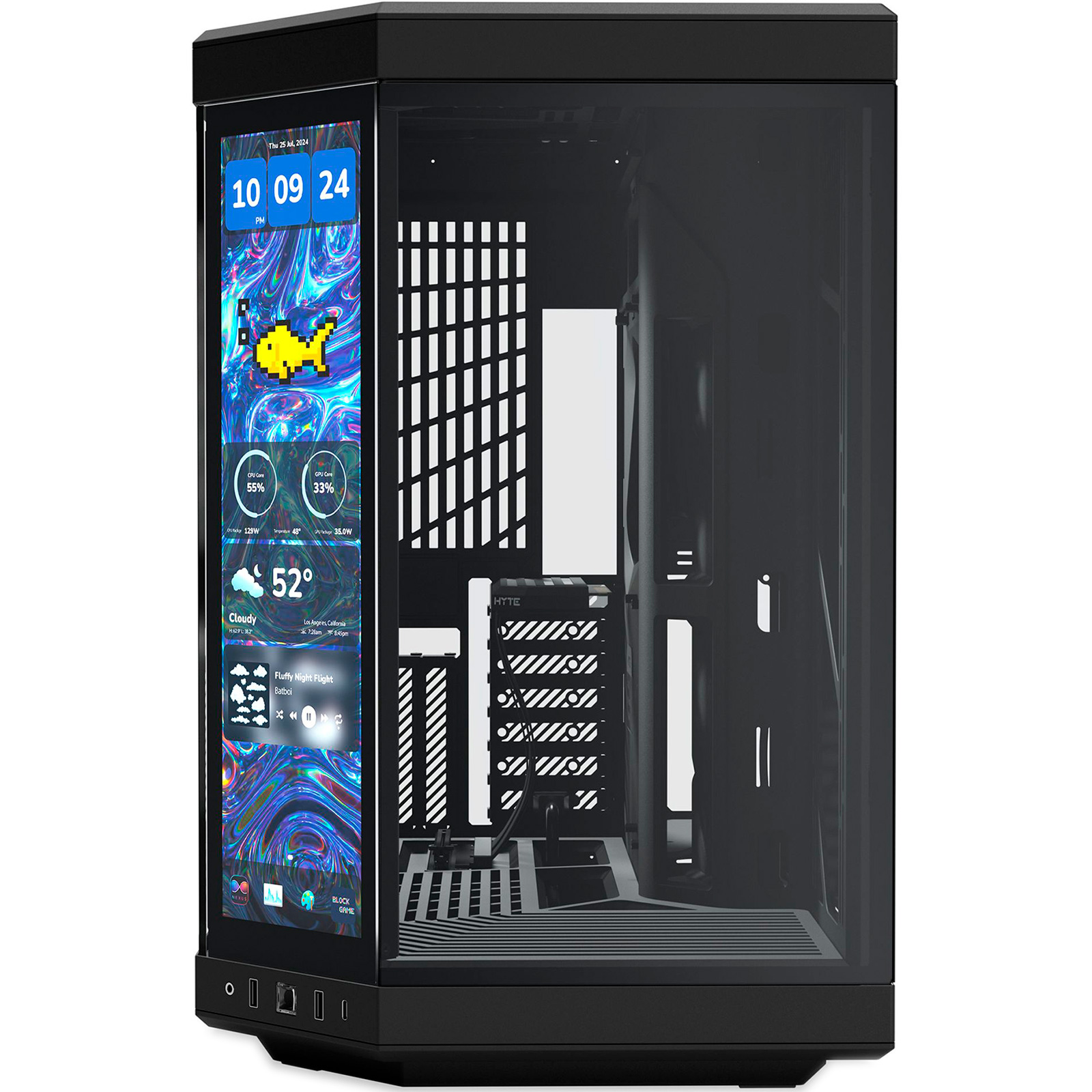 Корпус HYTE Y70 Touch Infinite Black (CS-HYTE-Y70TTI-BB)