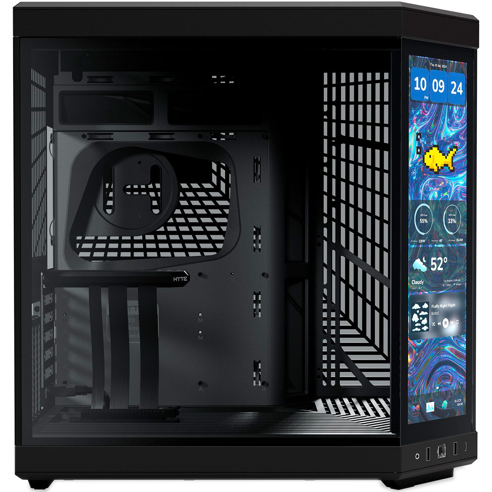 Корпус HYTE Y70 Touch Infinite Black (CS-HYTE-Y70TTI-BB)