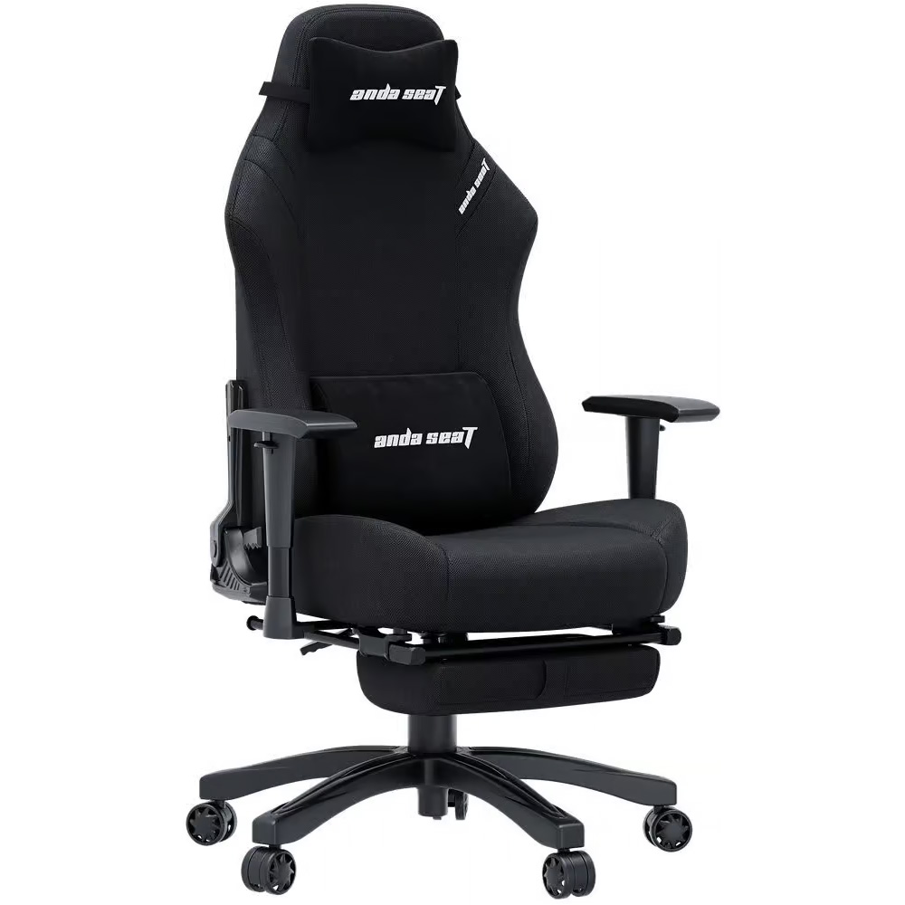 Крісло геймерське ANDA SEAT Luna Pro L Black Fabric