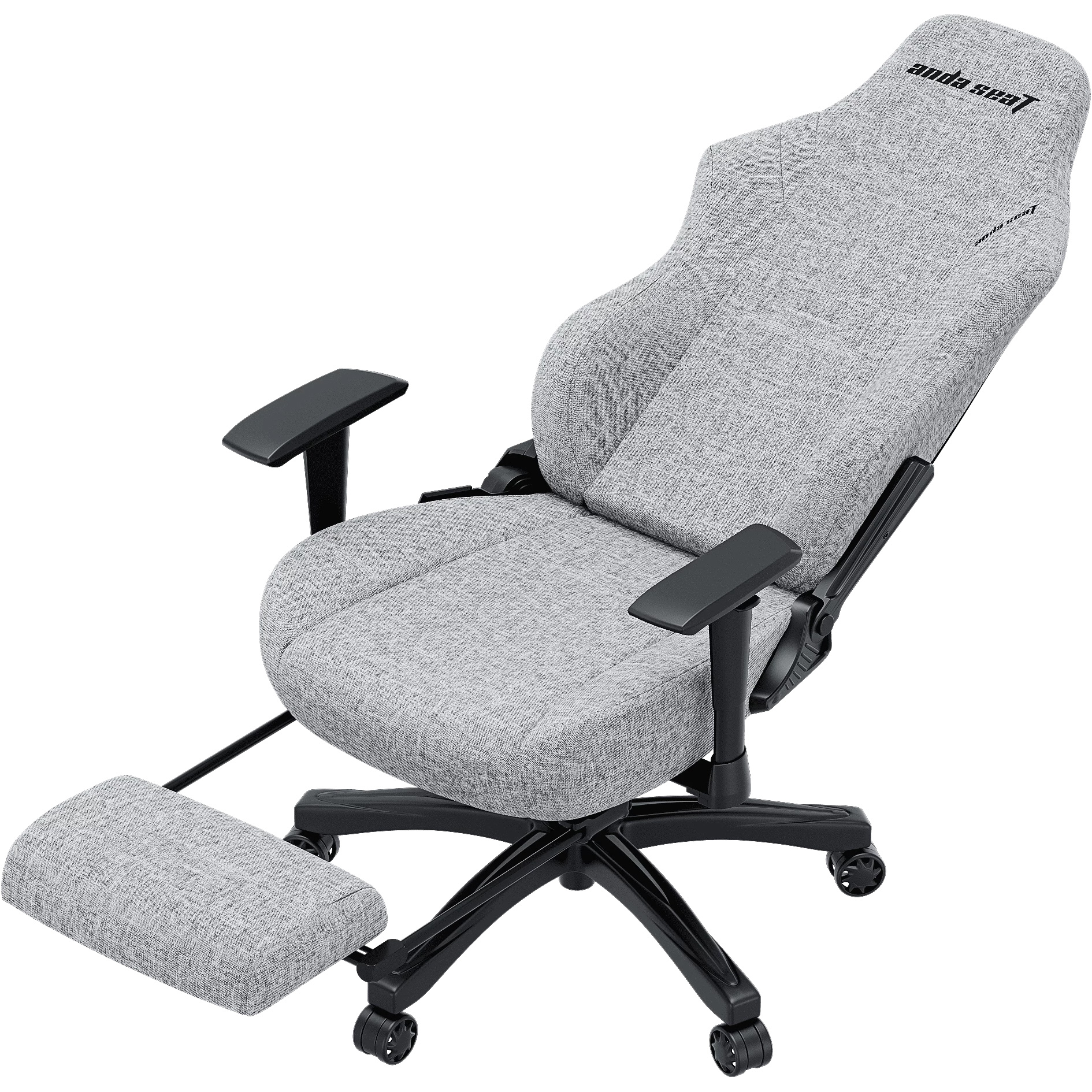 Крісло геймерське ANDA SEAT Luna Pro L Gray Fabric