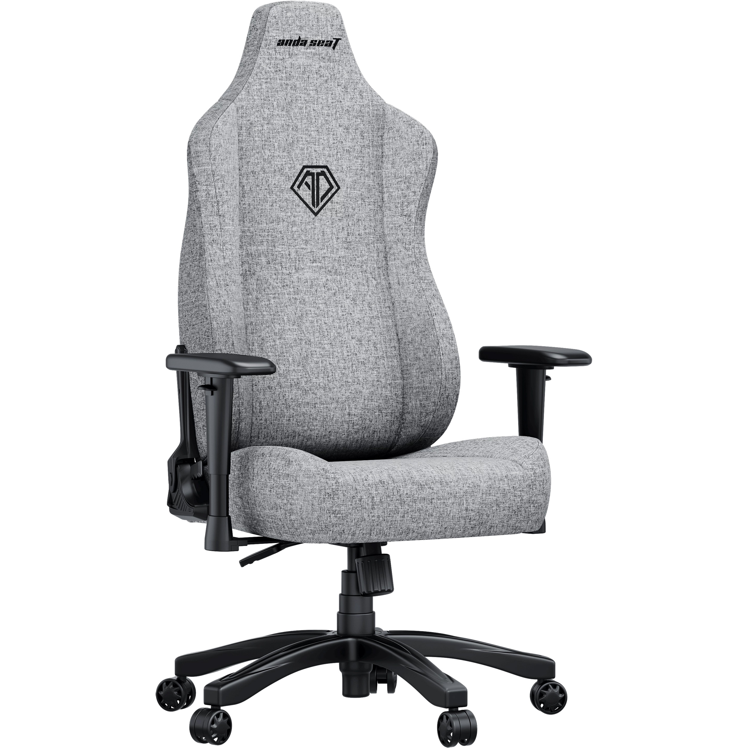 Крісло геймерське ANDA SEAT Novis L Gray Fabric