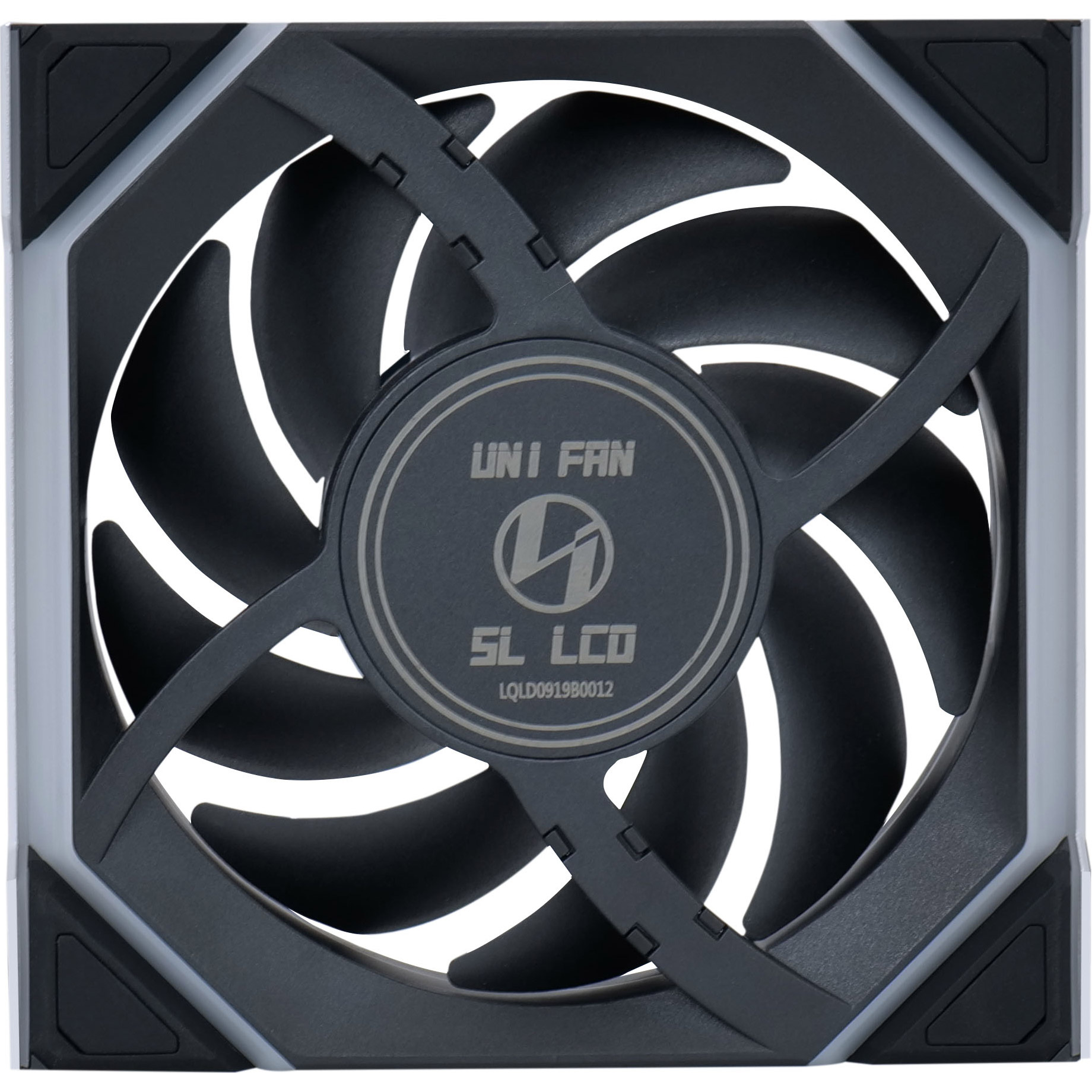 Вентилятор LIAN LI Uni Fan SL Wireless LCD 120 Reverse Blade Black (G99.12RSLLCD1W1B.00)