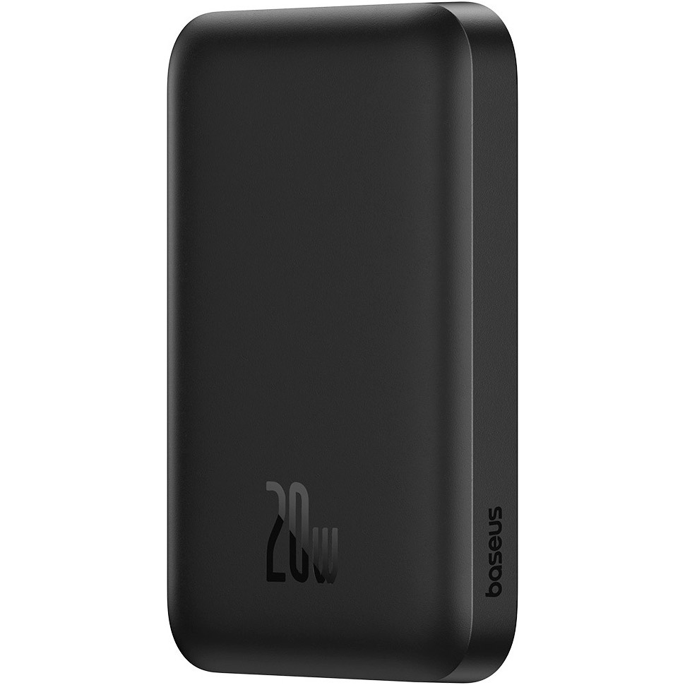 Повербанк MagSafe BASEUS Magnetic Mini Air Wireless Fast Charge 20W 6000mAh Cluster Black (P10059002113-00)