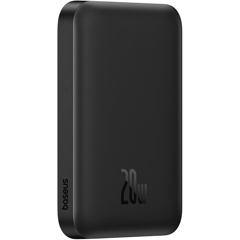 Повербанк MagSafe BASEUS Magnetic Mini Air Wireless Fast Charge 20W 6000mAh Cluster Black (P10059002113-00)