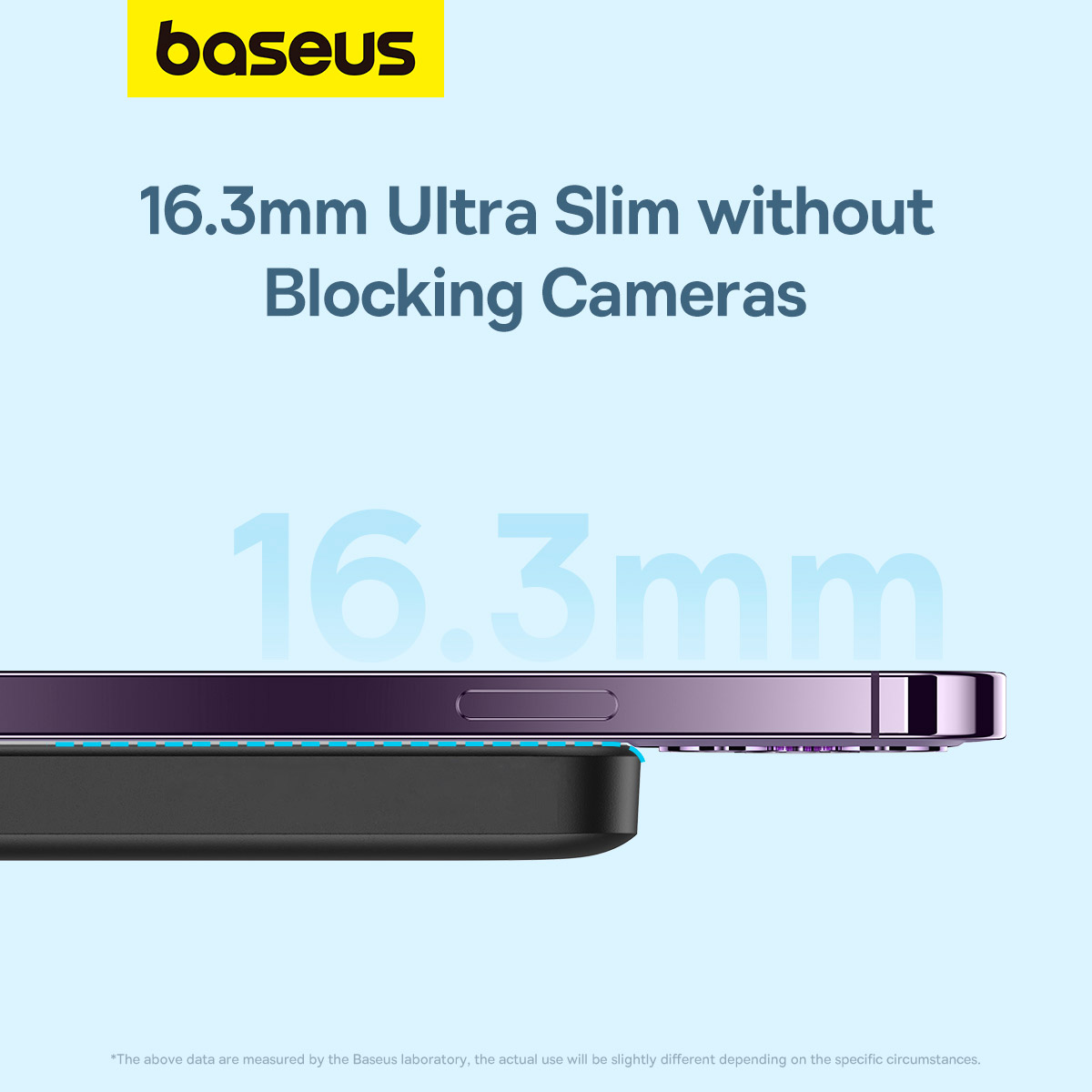 Повербанк MagSafe BASEUS Magnetic Mini Air Wireless Fast Charge 20W 6000mAh Cluster Black (P10059002113-00)