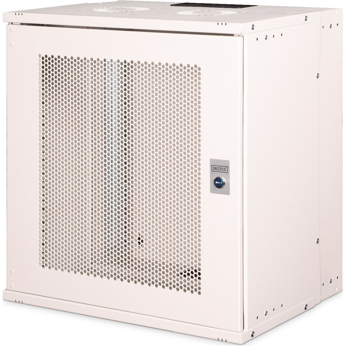 Настінна шафа 19" DIGITUS DN-49210 (12U, 540x400мм, RAL7035)