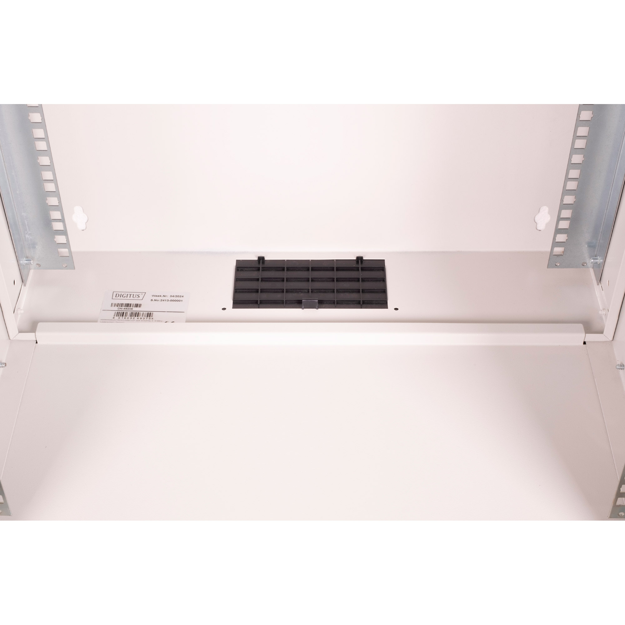 Настінна шафа 19" DIGITUS DN-49210 (12U, 540x400мм, RAL7035)