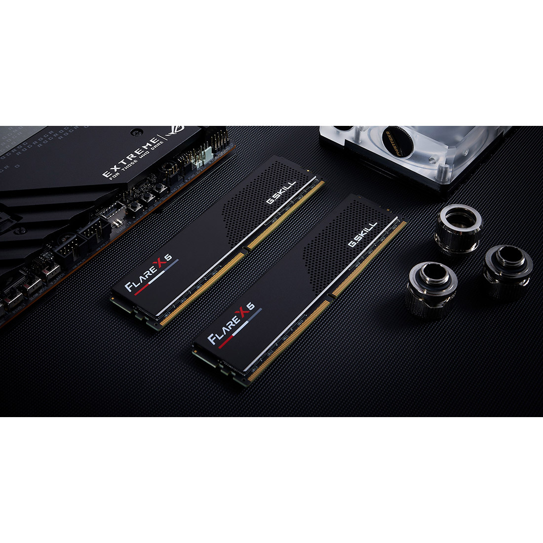 Модуль памяти G.SKILL Flare X5 DDR5 5200MHz 32GB Kit 2x16GB Matte Black (F5-5200J4040A16GX2-FX5)