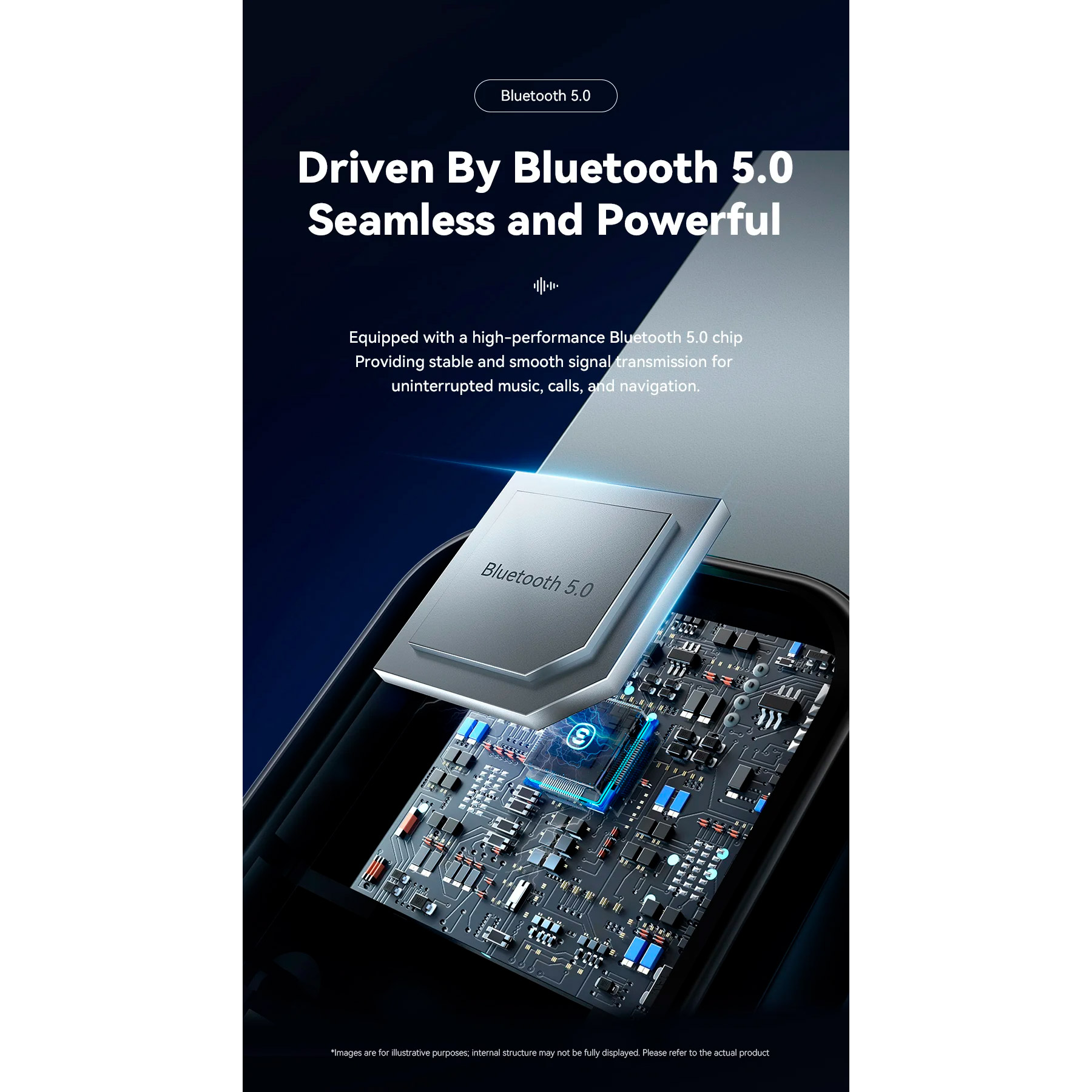 Bluetooth аудіо адаптер ESSAGER Lingfeng Aux BT5.0 Gray (EBT-LF01-P)
