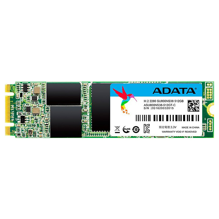SSD диск ADATA Ultimate SU800 512GB M.2 SATA (ASU800NS38-512GT-C)