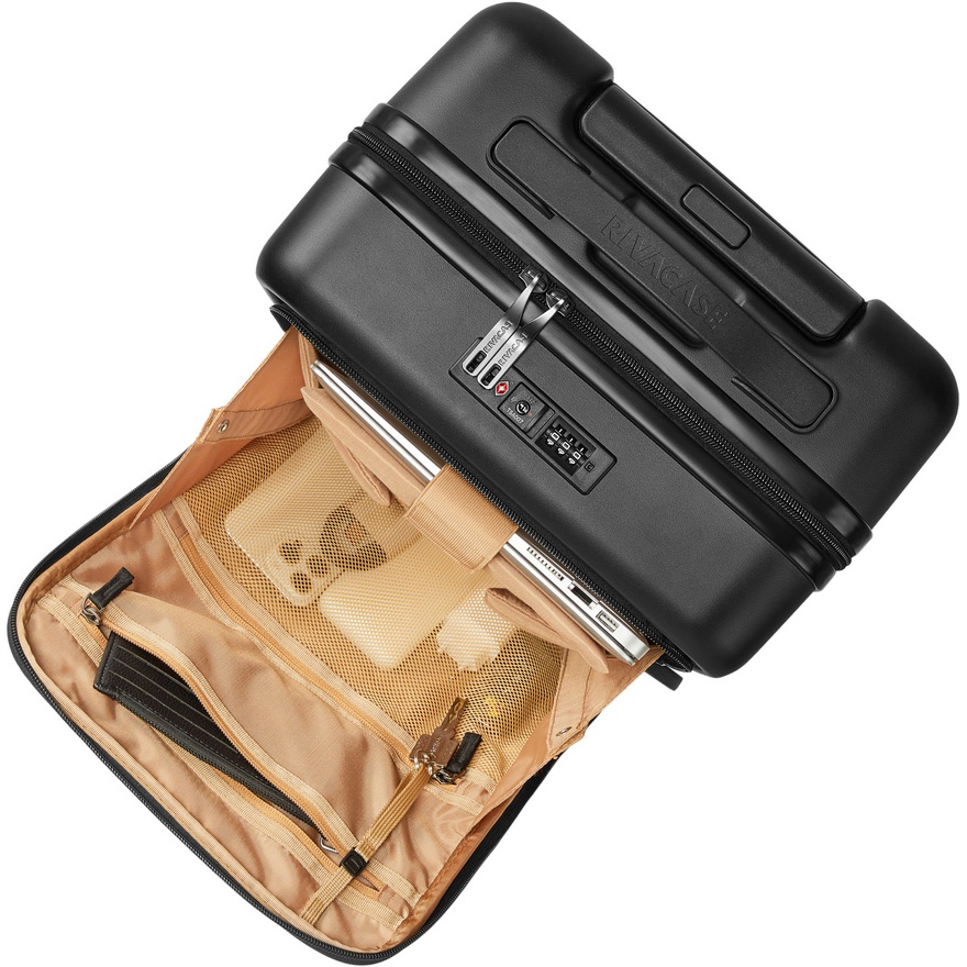 Дорожная сумка на колёсах RIVACASE Clark 8181 Black