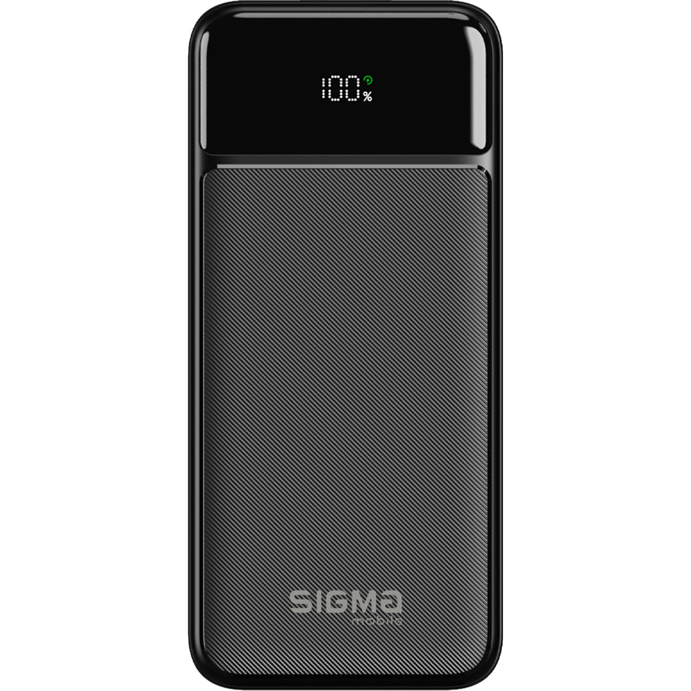 Повербанк SIGMA SI20A4QL 22.5W 20000mAh Black