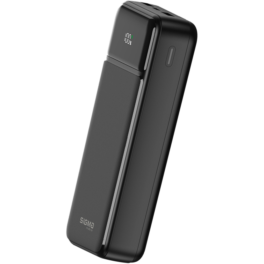 Повербанк SIGMA SI20A4QL 22.5W 20000mAh Black