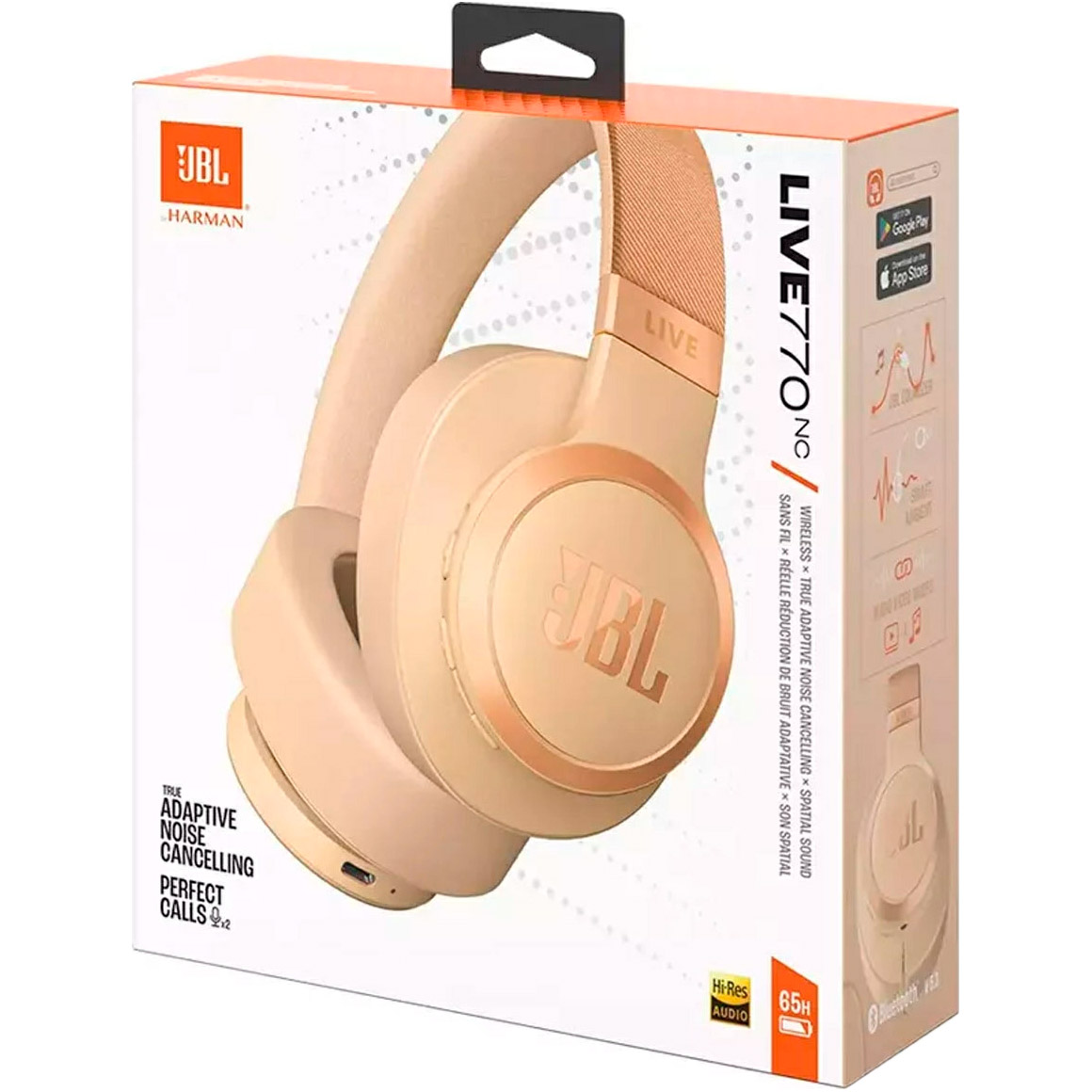 Навушники JBL Live 670NC Sandstone