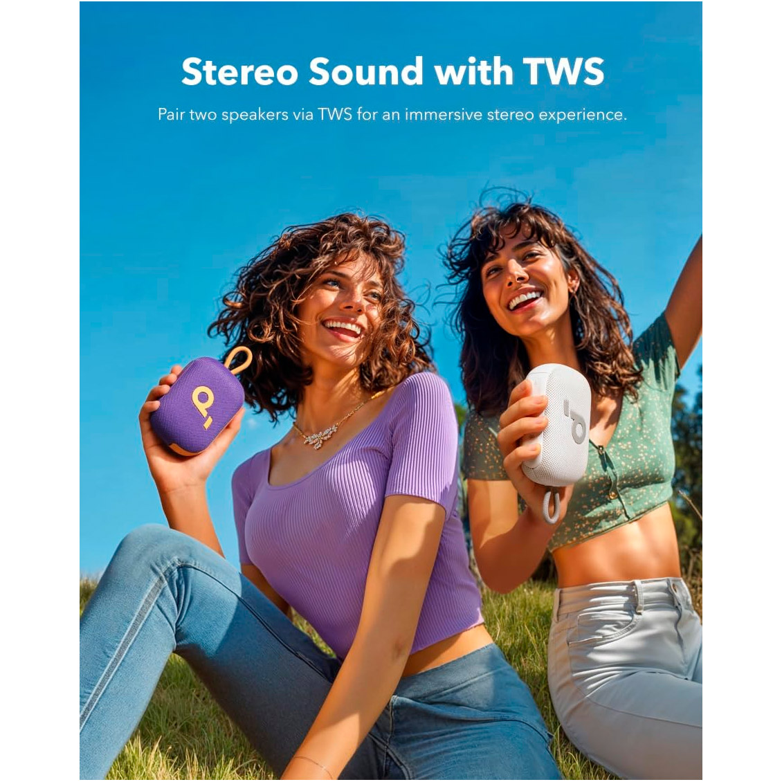 Портативна колонка ANKER SoundCore Select 4 Go Purple (A31X10Q1)