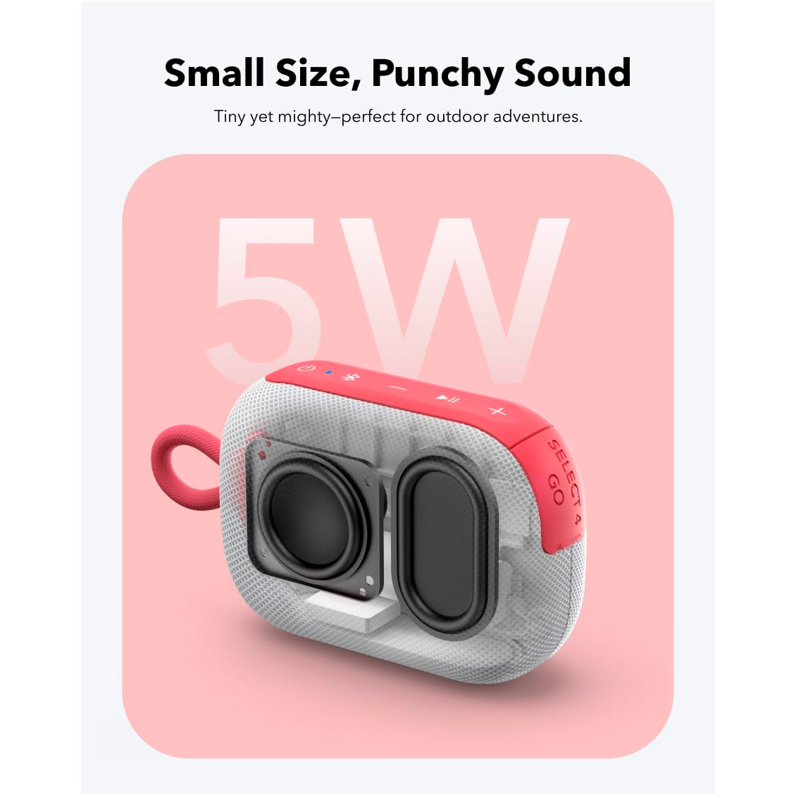 Портативная колонка ANKER SoundCore Select 4 Go Red (A31X1091)
