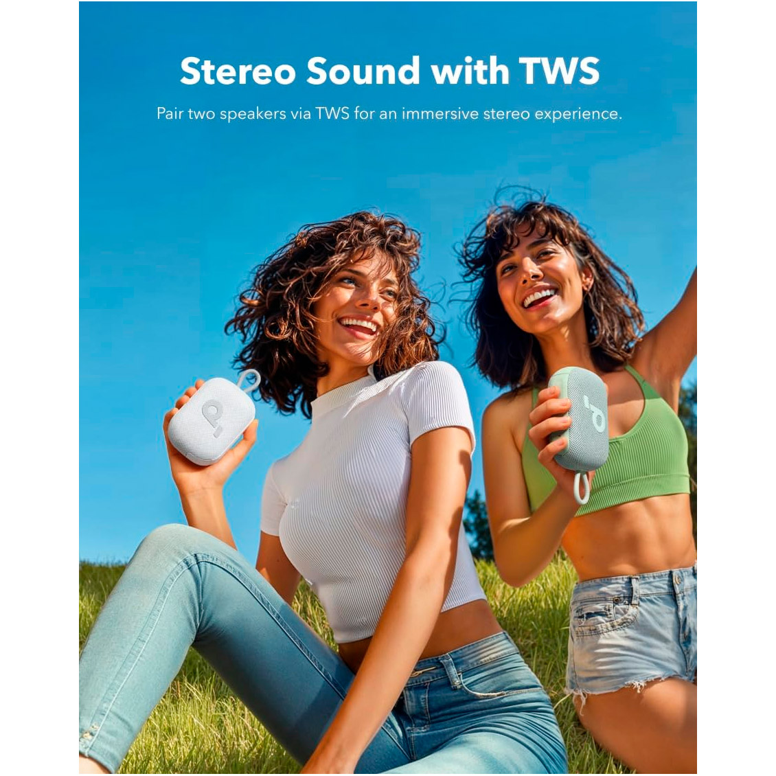 Портативна колонка ANKER SoundCore Select 4 Go White (A31X1021)