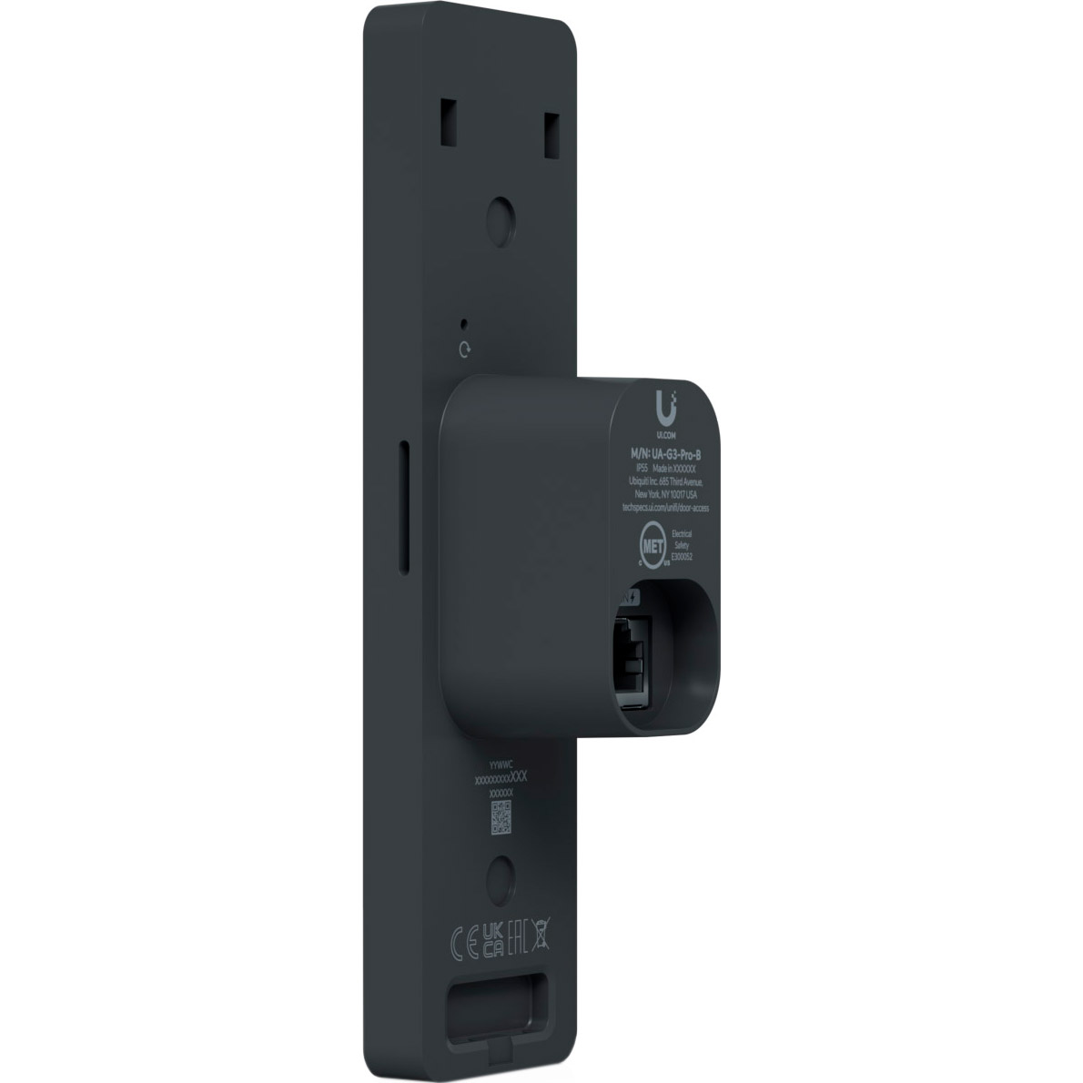 Термінал контролю доступу з функцією розпізнавання облич UBIQUITI UniFi G3 Reader Pro Black