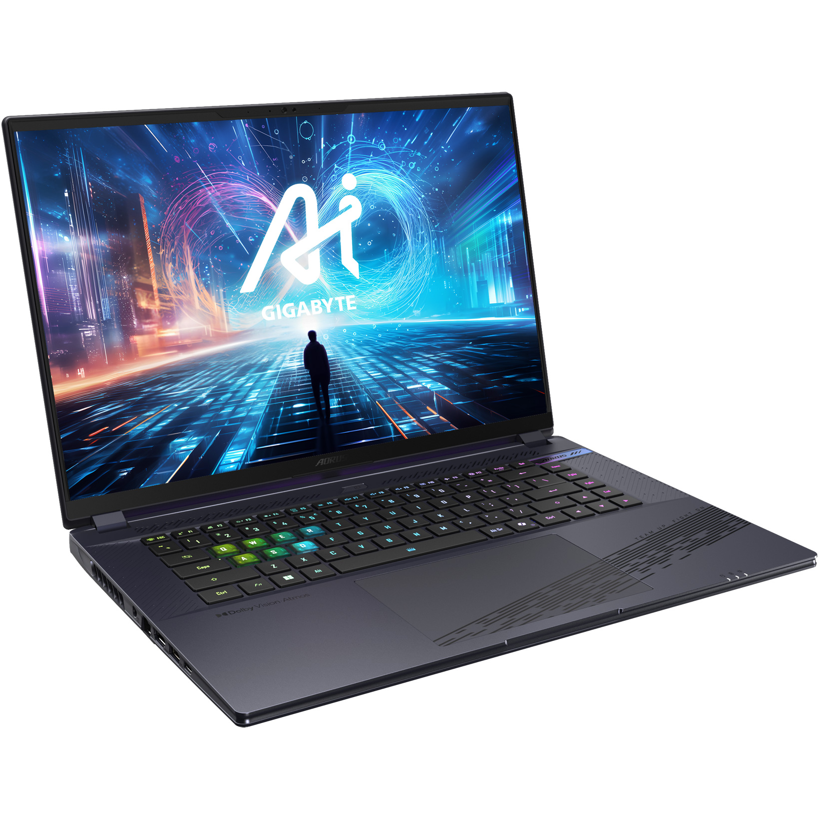 Ноутбук Gigabyte AORUS 16X ASG 2024 Midnight Gray (AORUS 16X ASG-53UAC54SD)