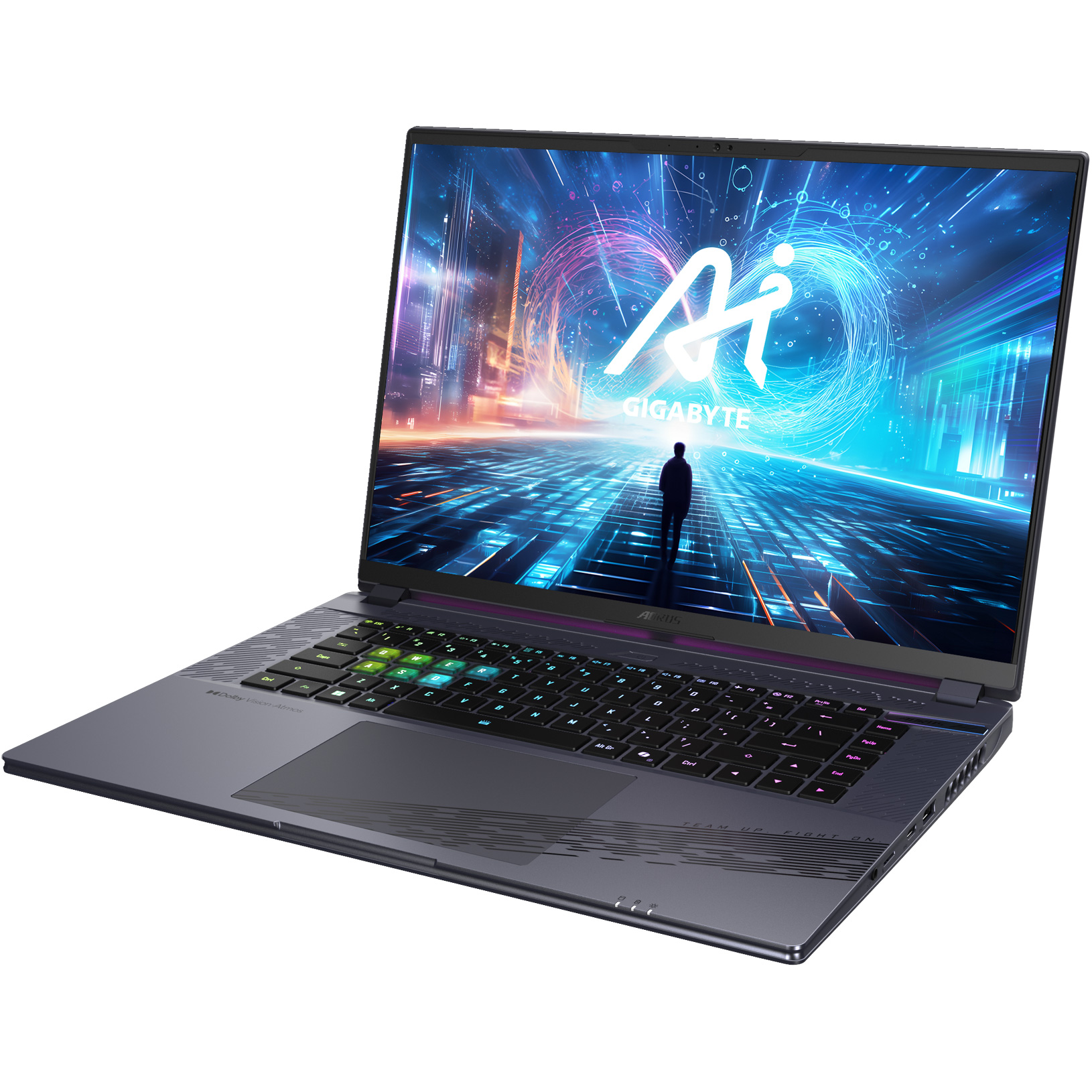 Ноутбук Gigabyte AORUS 16X ASG 2024 Midnight Gray (AORUS 16X ASG-63UAC64SD)