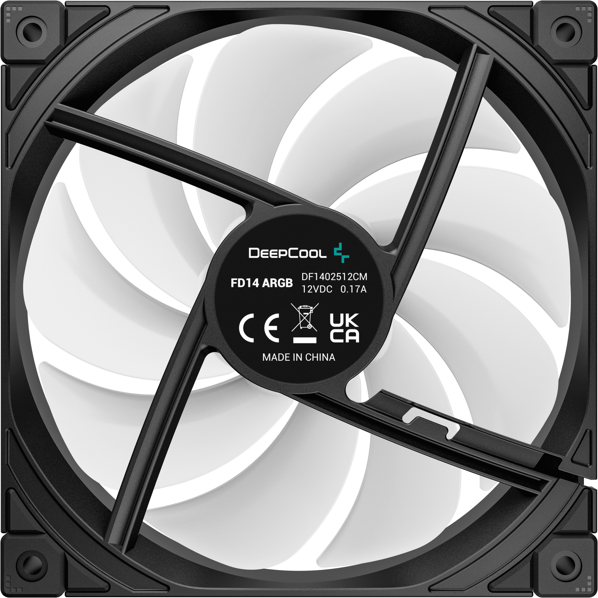 Вентилятор DEEPCOOL FD14 ARGB Black (R-FD14-BKAPN1-G)