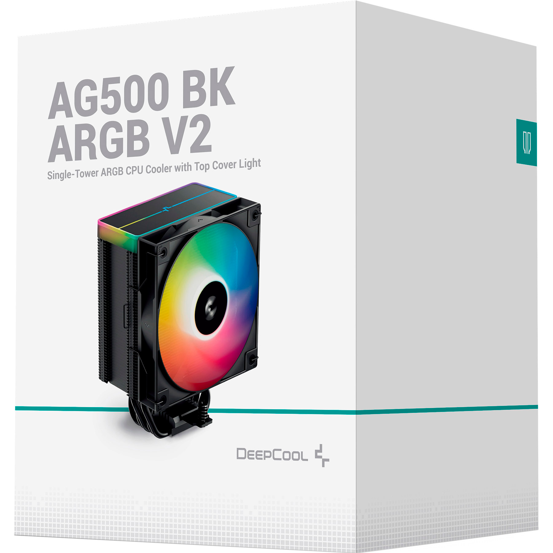 Кулер для процессора DEEPCOOL AG500 BK ARGB V2 Black (R-AG500-BKAMMN-GJD)