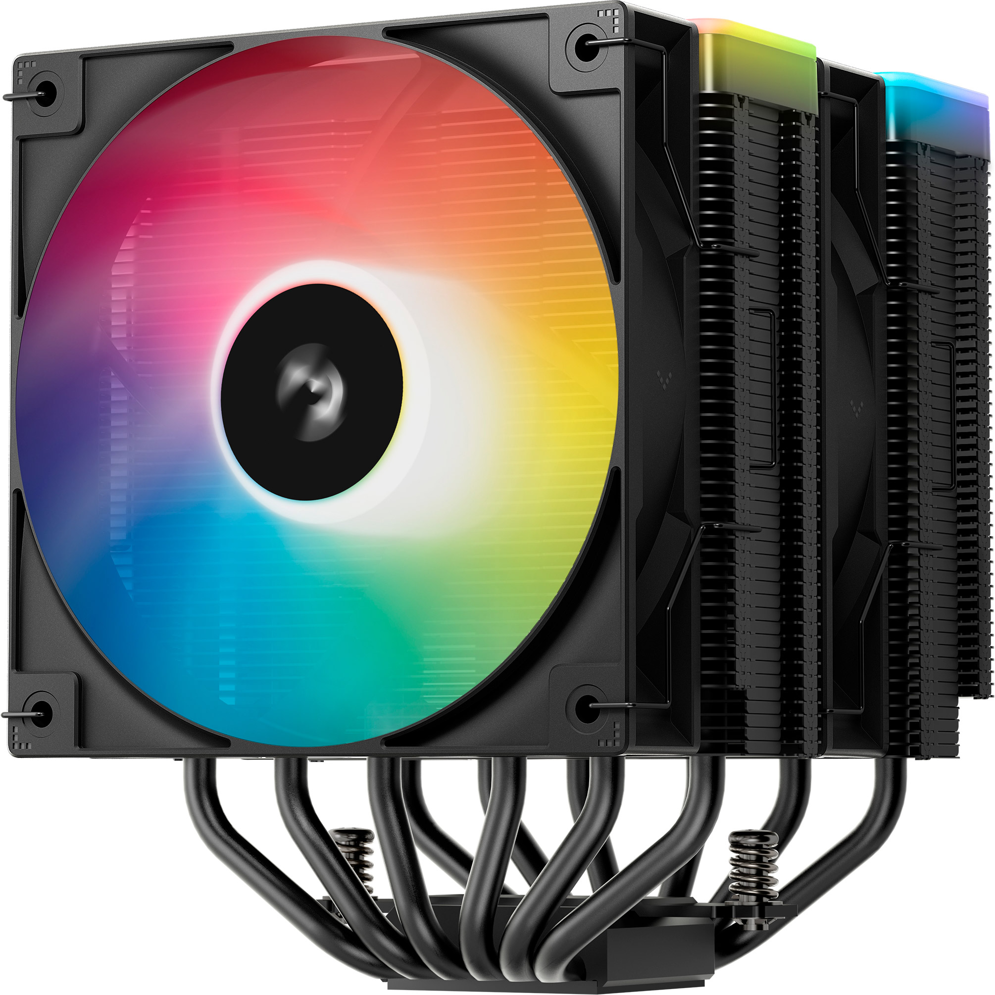 Кулер для процессора DEEPCOOL AG620 BK ARGB V2 Black (R-AG620-BKAMMN-GJD)