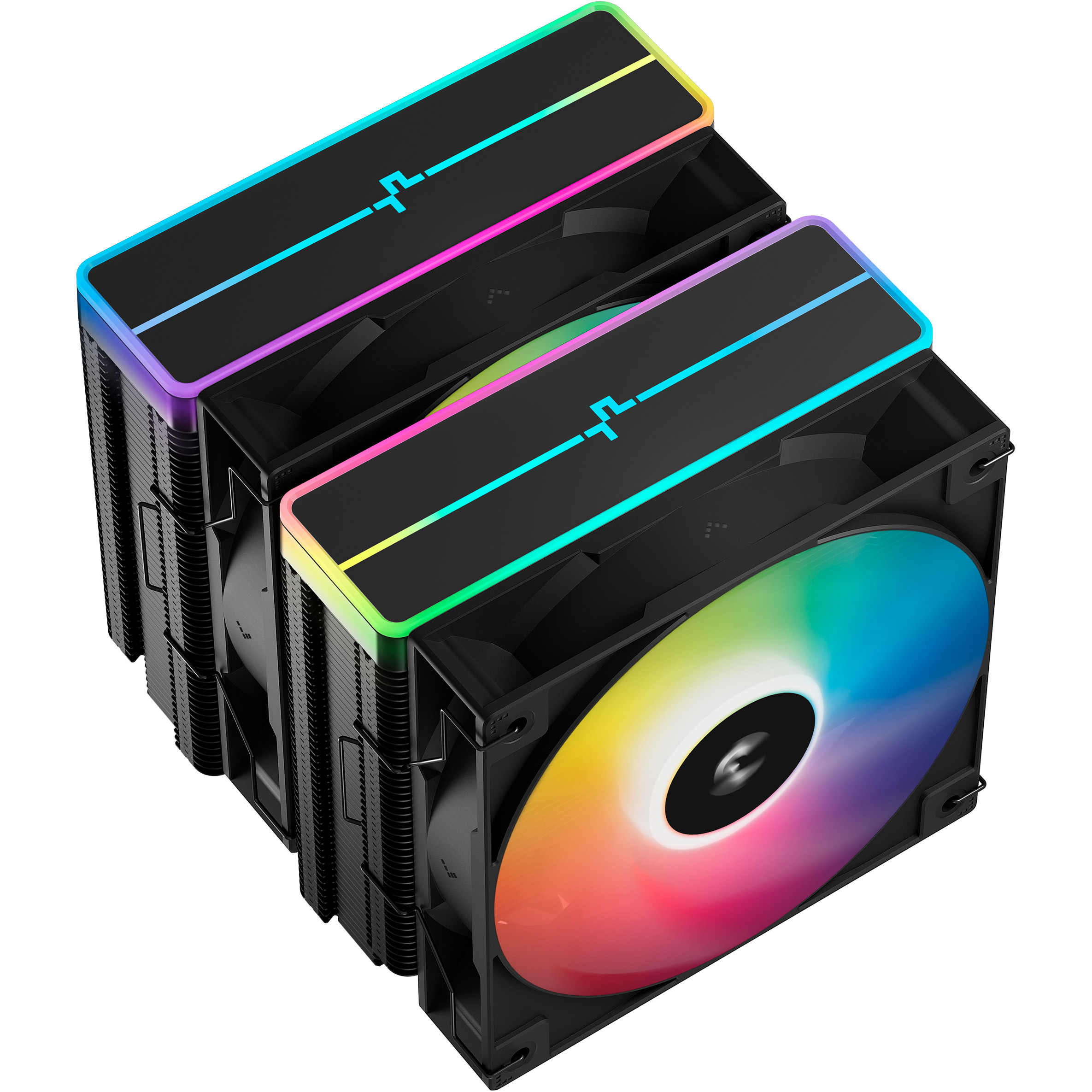 Кулер для процессора DEEPCOOL AG620 BK ARGB V2 Black (R-AG620-BKAMMN-GJD)