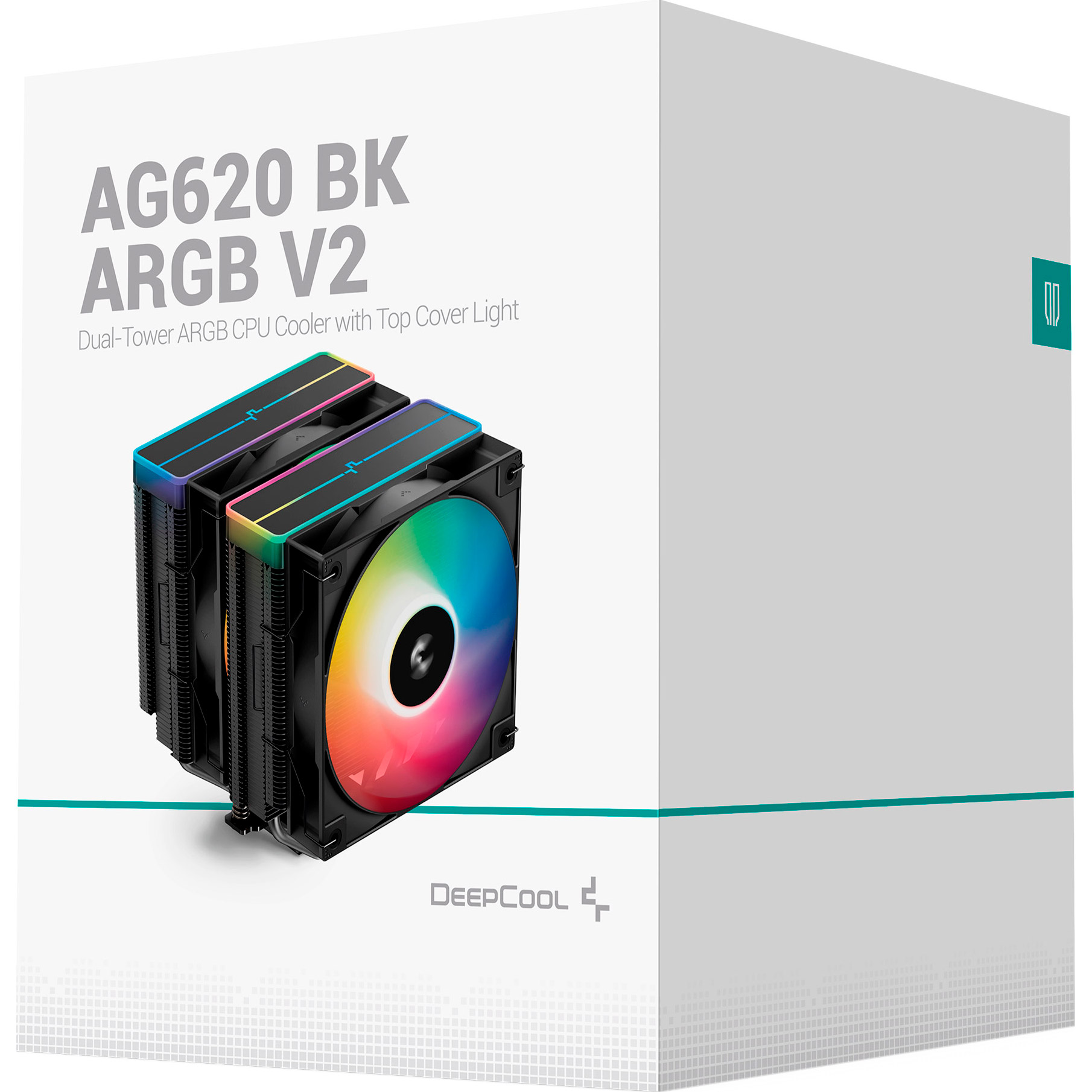 Кулер для процессора DEEPCOOL AG620 BK ARGB V2 Black (R-AG620-BKAMMN-GJD)