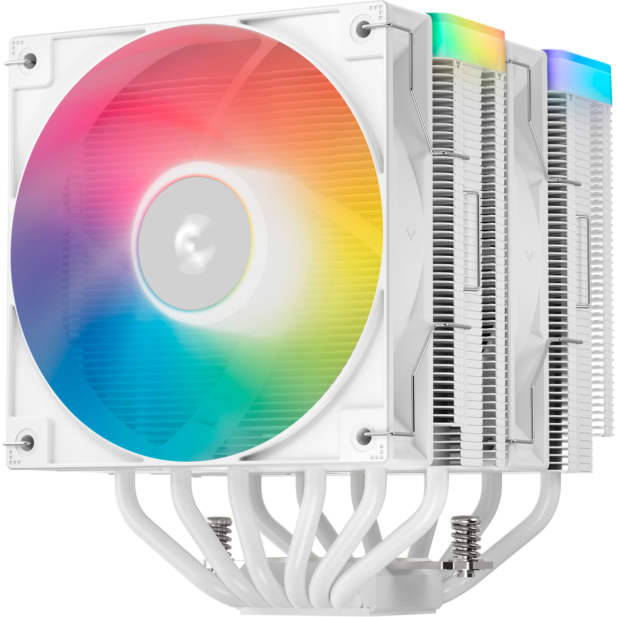 Кулер для процессора DEEPCOOL AG620 WH ARGB V2 White (R-AG620-WHAMMN-GJD)