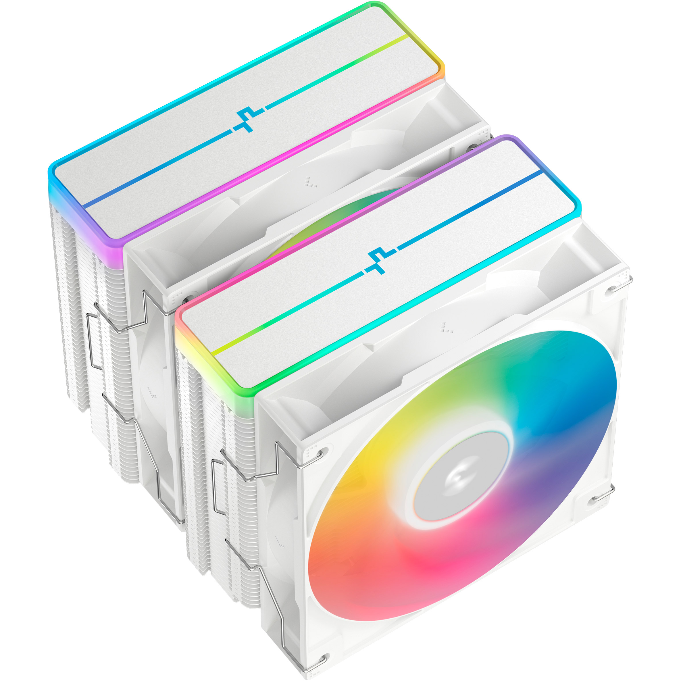 Кулер для процессора DEEPCOOL AG620 WH ARGB V2 White (R-AG620-WHAMMN-GJD)