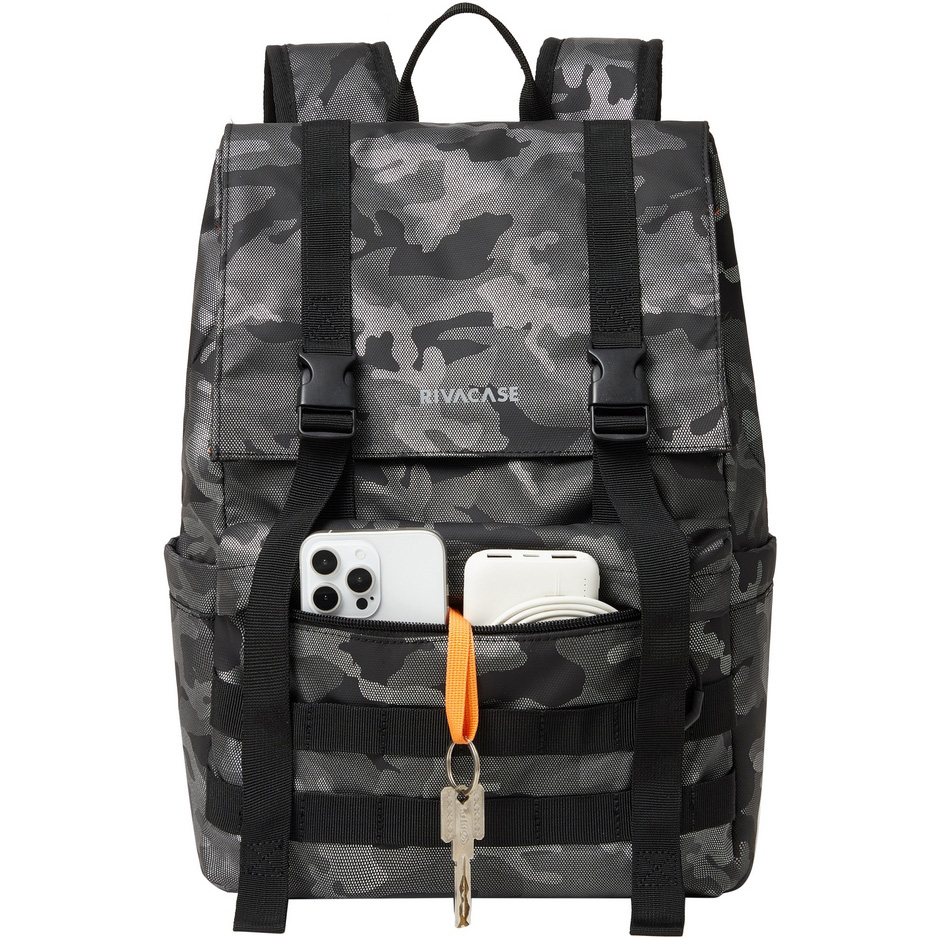 Рюкзак RIVACASE Sherwood 7621 Gray Camo