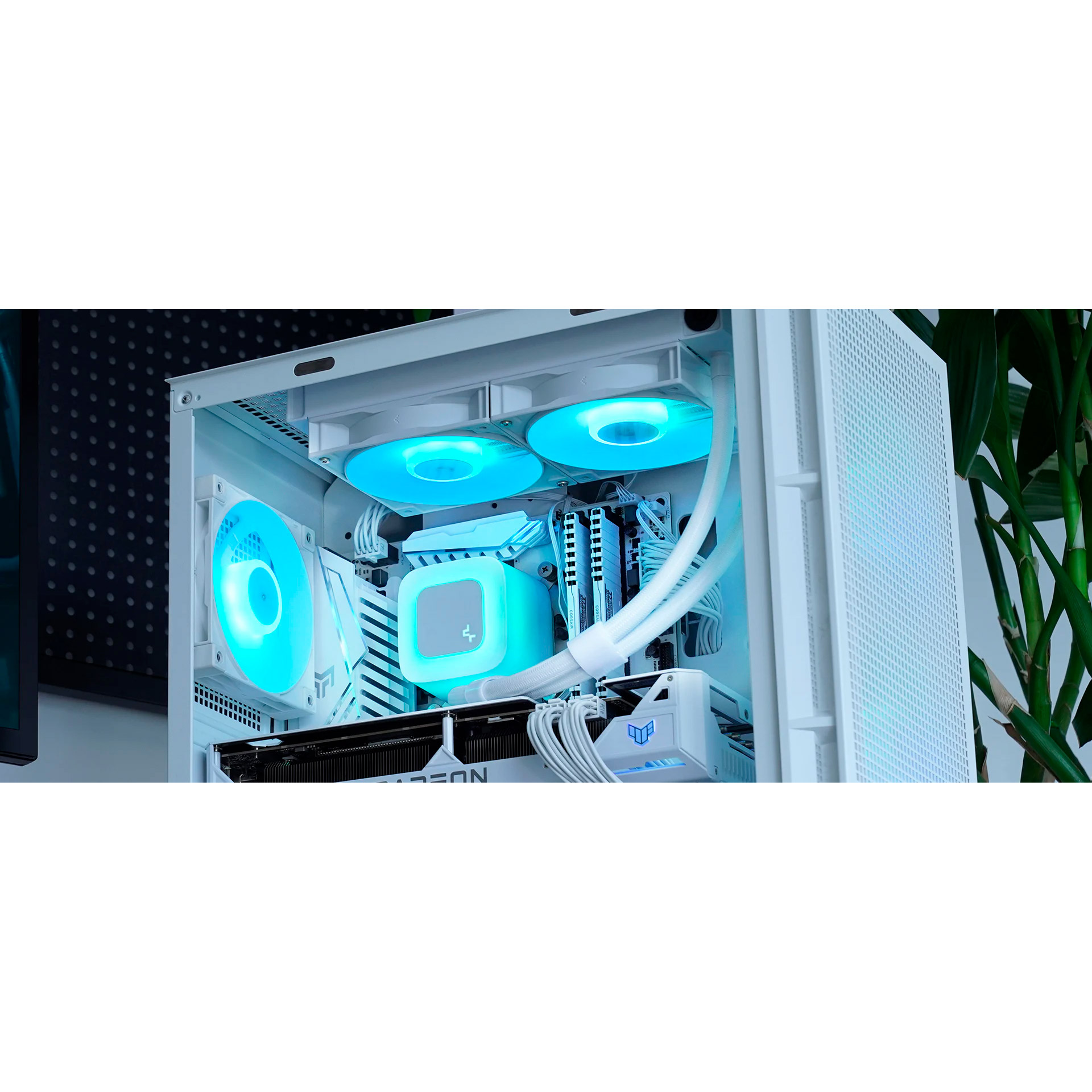 Система водяного охлаждения DEEPCOOL LE240 WH V2 White (R-LE240-WHAMMN-G-2)