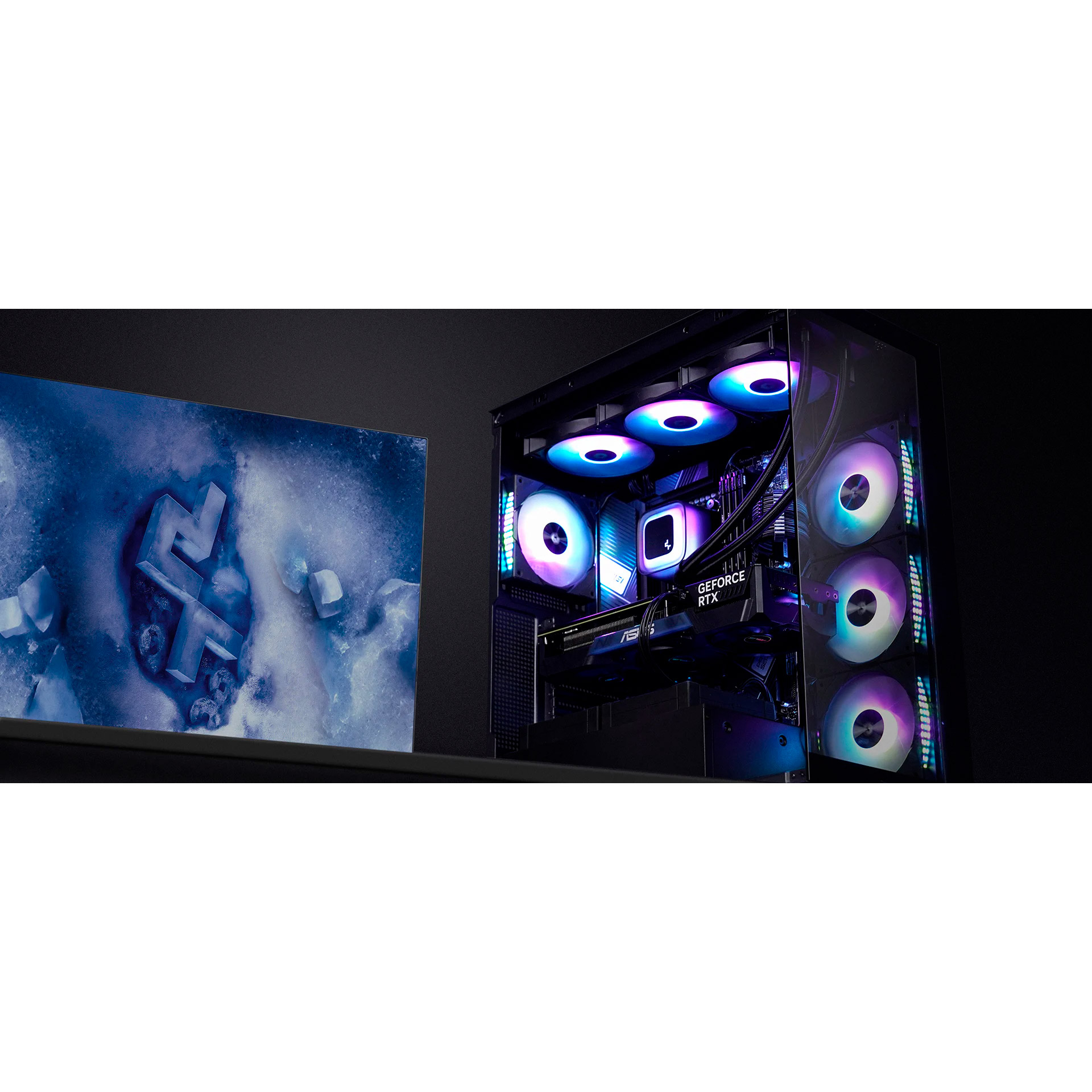 Система водяного охлаждения DEEPCOOL LE360 V2 Black (R-LE360-BKAMMC-G-2)