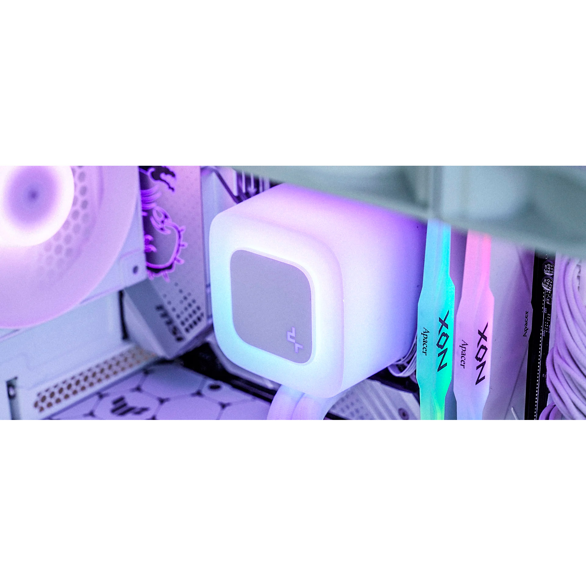 Система водяного охлаждения DEEPCOOL LE360 WH V2 White (R-LE360-WHAMMN-G-2)