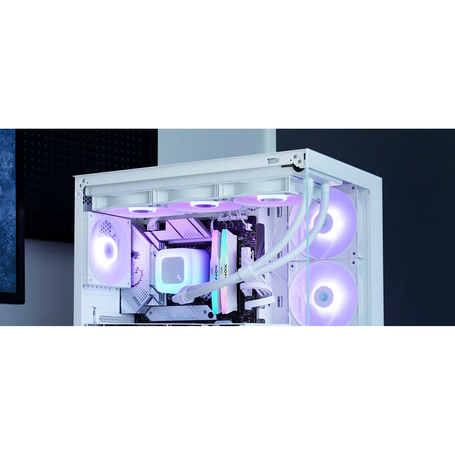 Система водяного охлаждения DEEPCOOL LE360 WH V2 White (R-LE360-WHAMMN-G-2)
