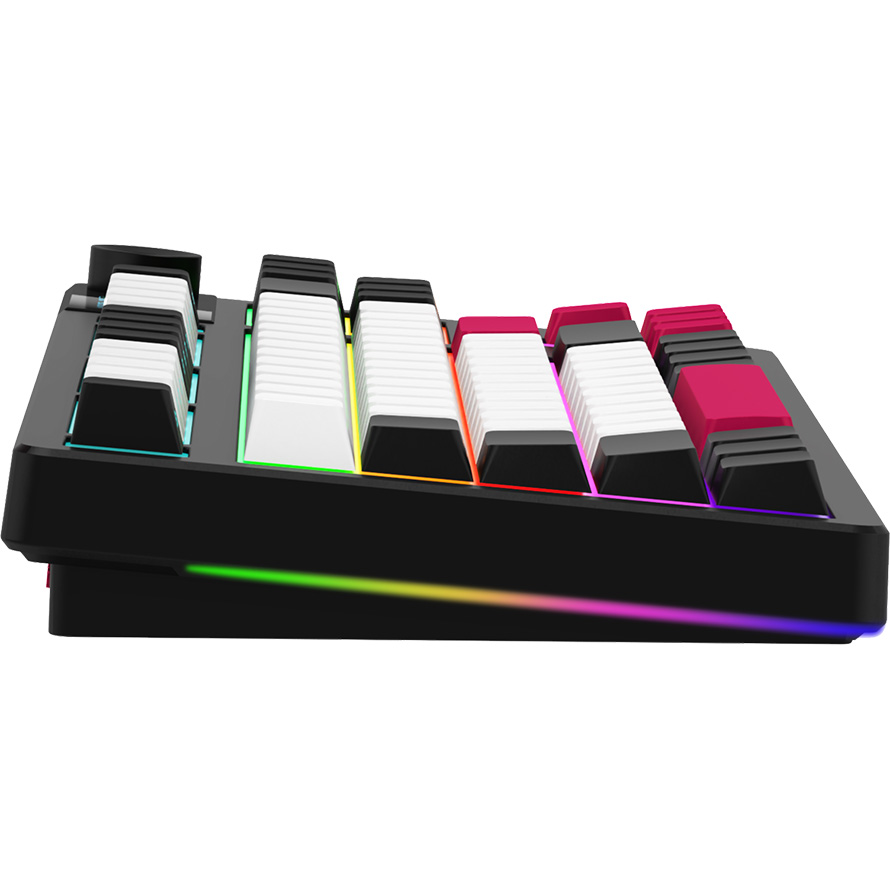 Клавіатура бездротова LORGAR KBP70TKLW Black/Red (LRG-KBP70TKLW-BK-US)