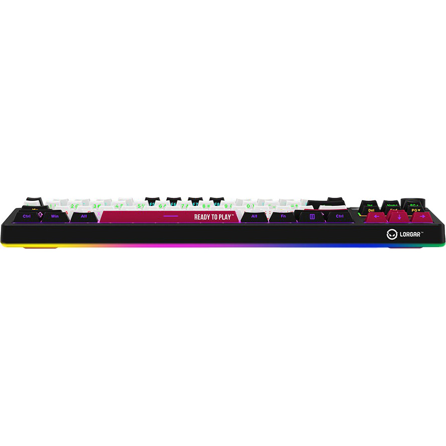 Клавіатура бездротова LORGAR KBP70TKLW Black/Red (LRG-KBP70TKLW-BK-US)