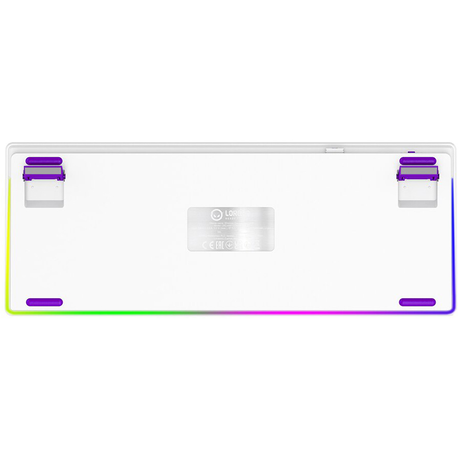 Клавіатура бездротова LORGAR KBP70TKLW White (LRG-KBP70TKLW-WH-US)