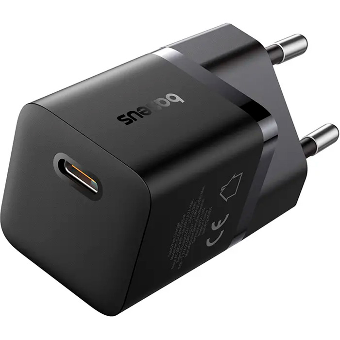 Зарядное устройство BASEUS GaN5 Mini Fast Charger 1C PD3.0 25W Black (P10110909113-00)